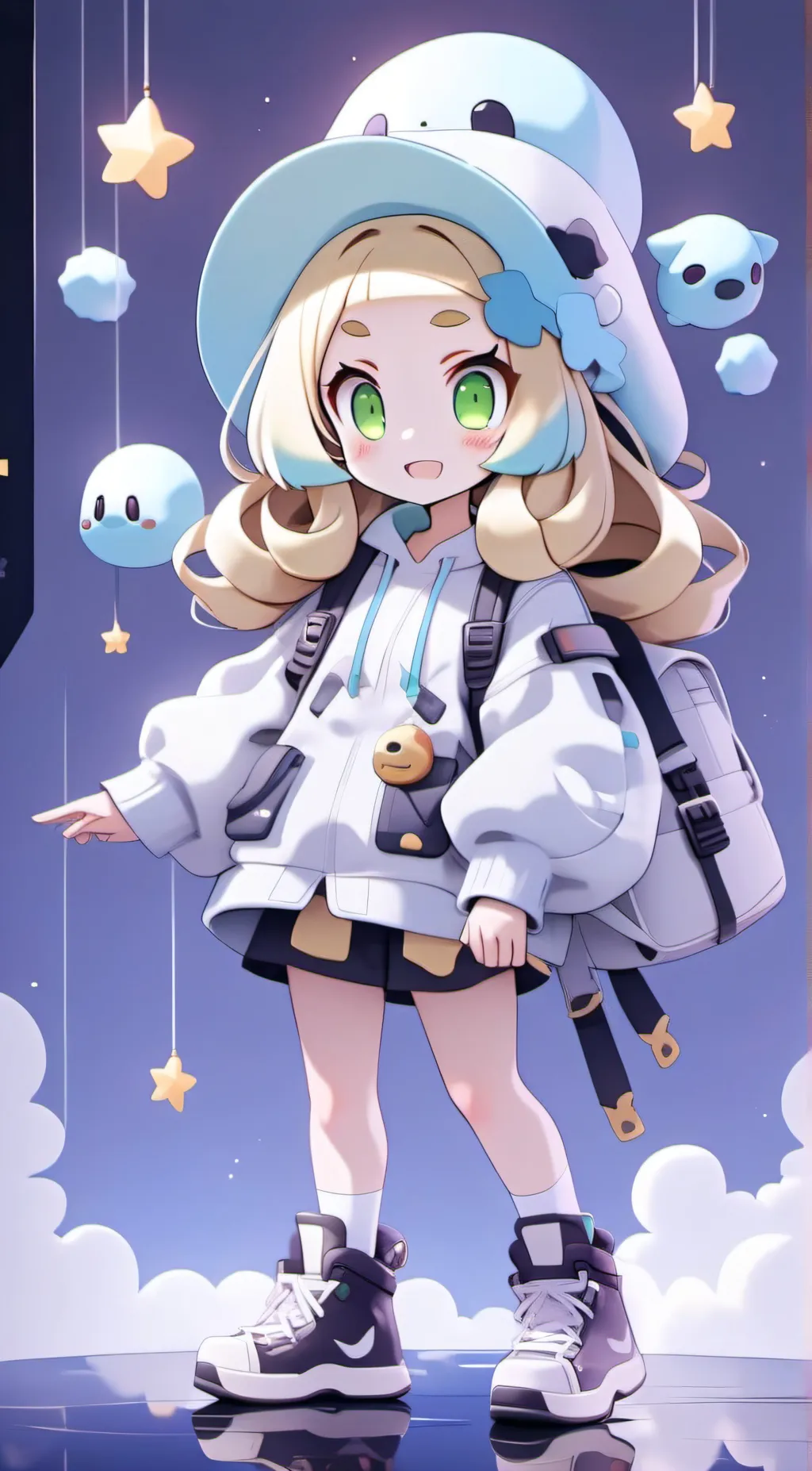 ai character: Toki background