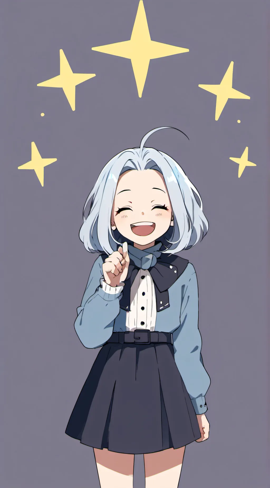 ai character: 💙ERI💙 background