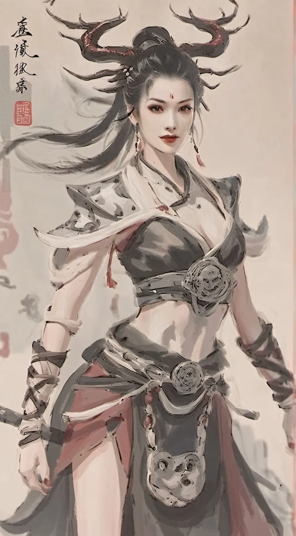 ai character: Qin Xue background