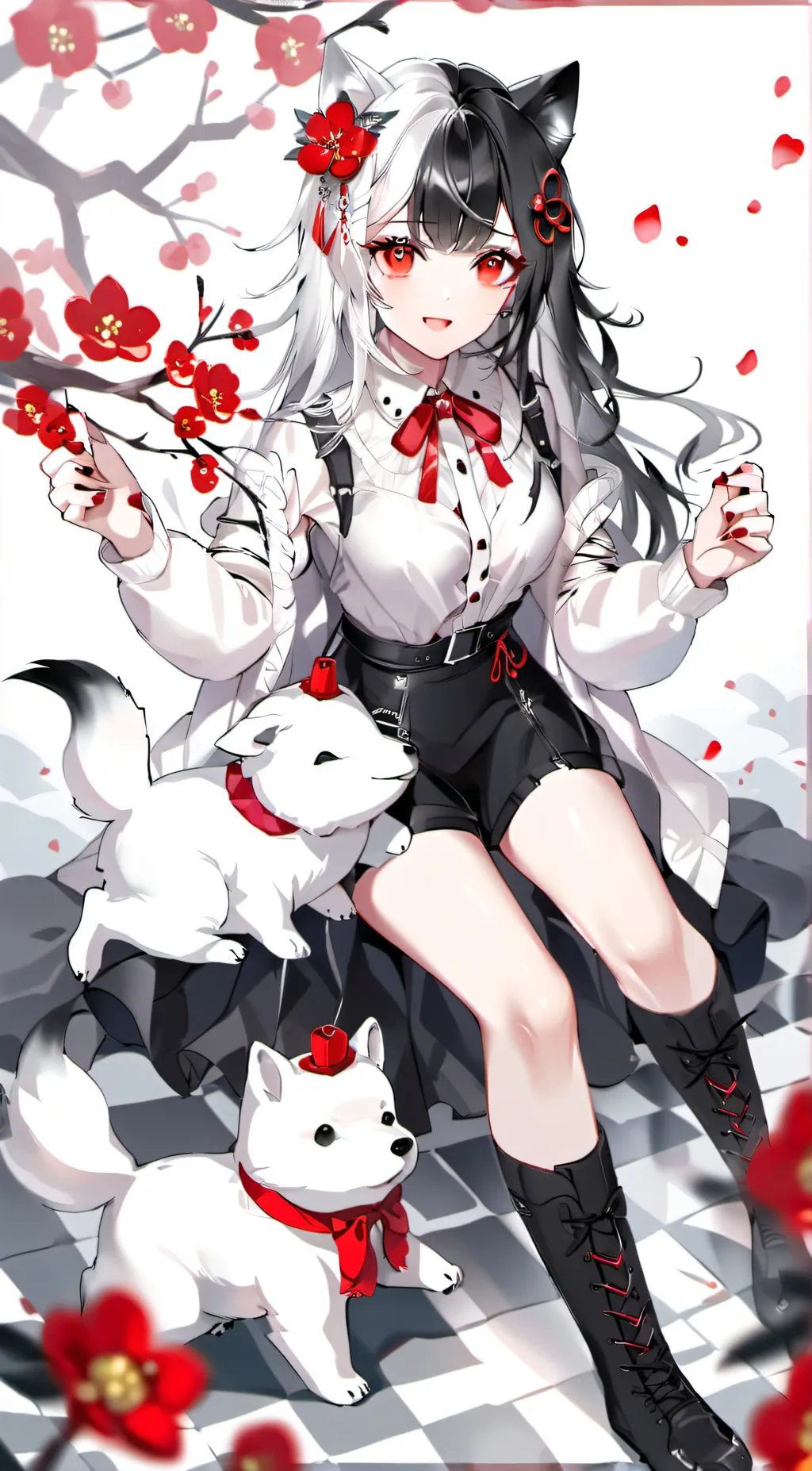 ai character: lia background