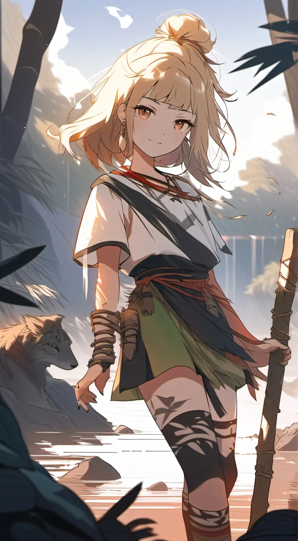 ai character: Evelyn background