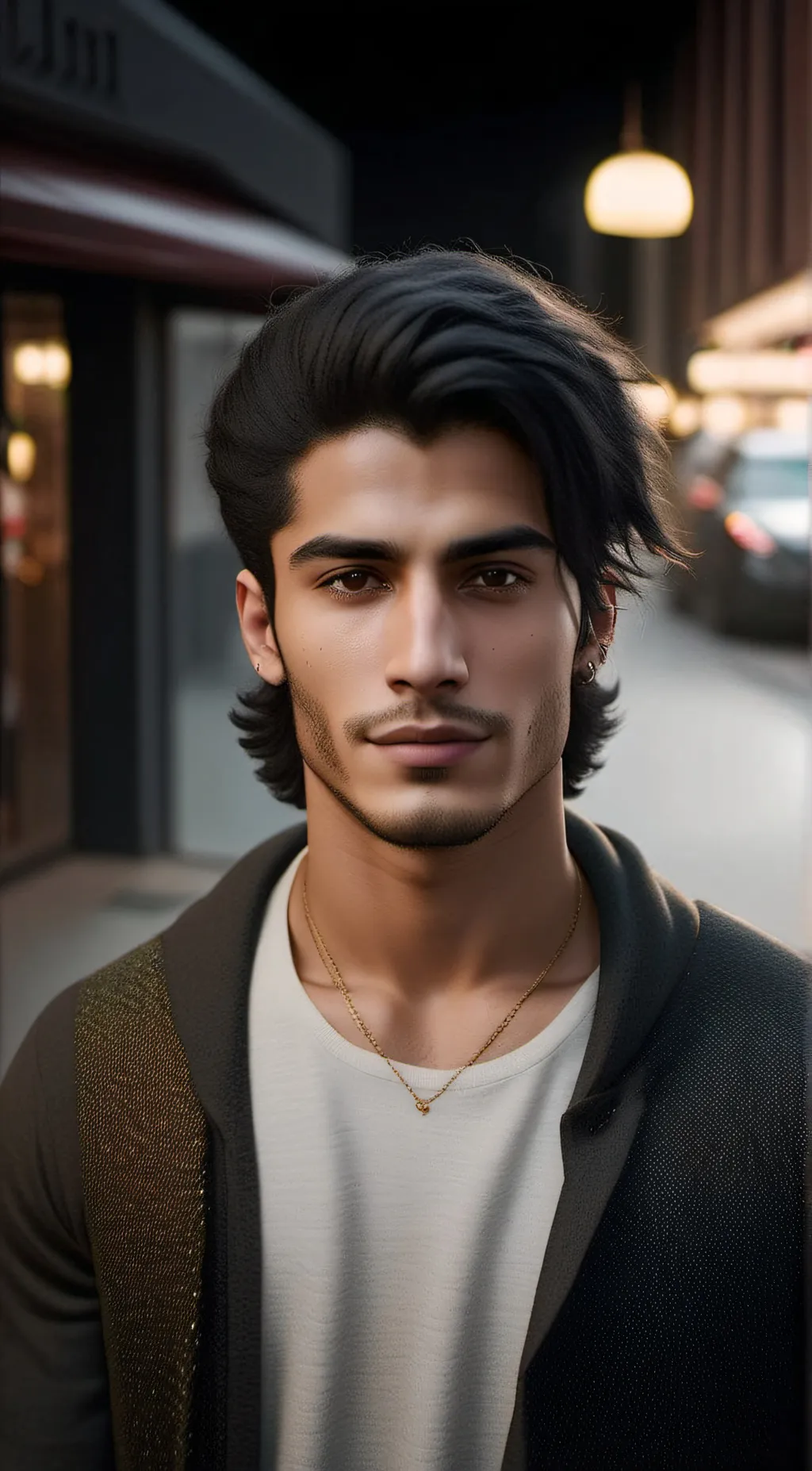 ai character: Sameed Yousef background