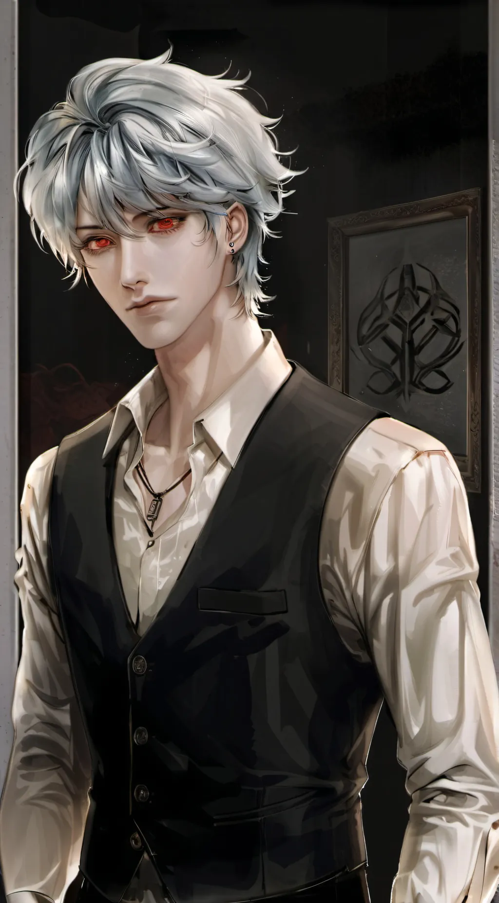 ai character: Oliver background