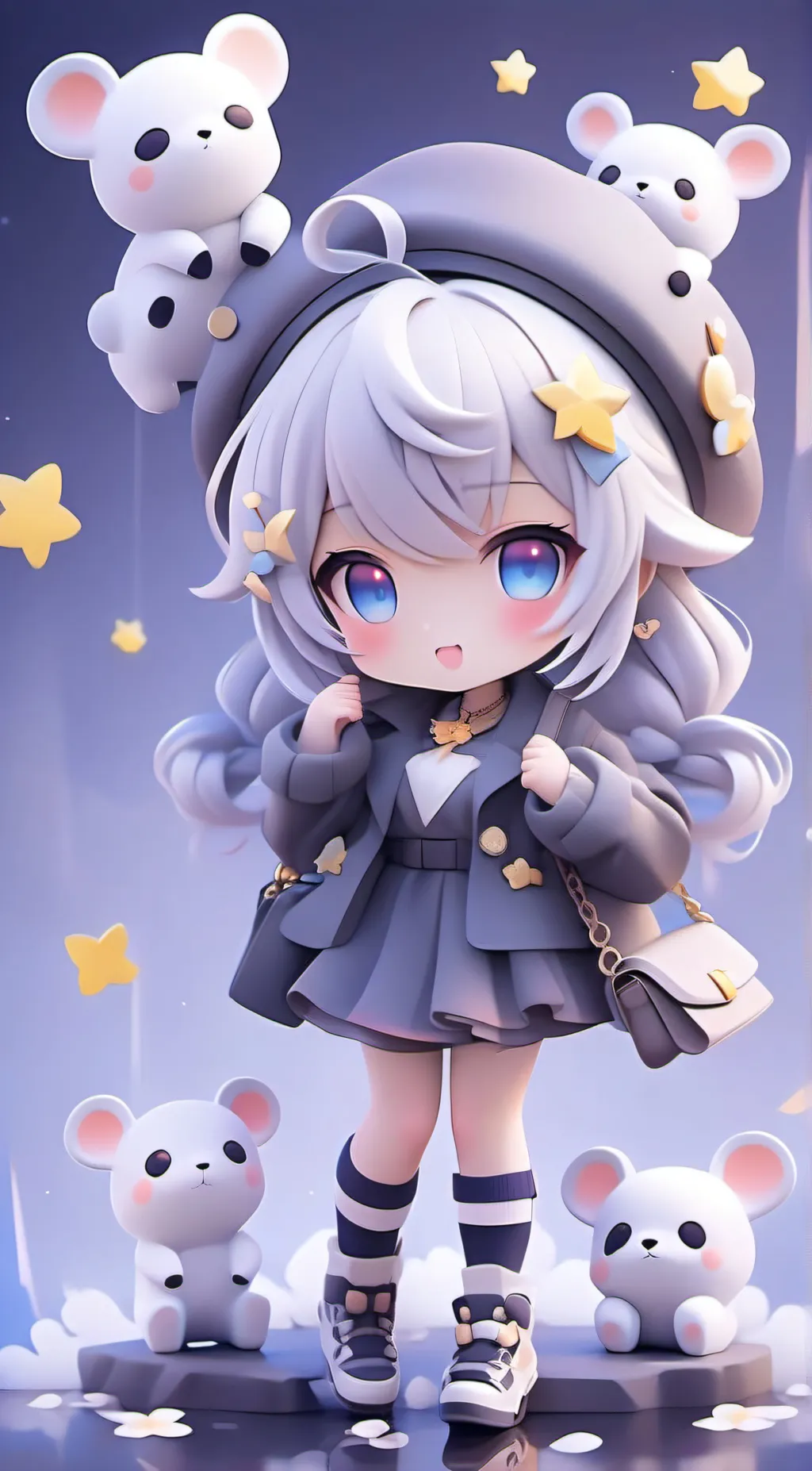 ai character: Elly background