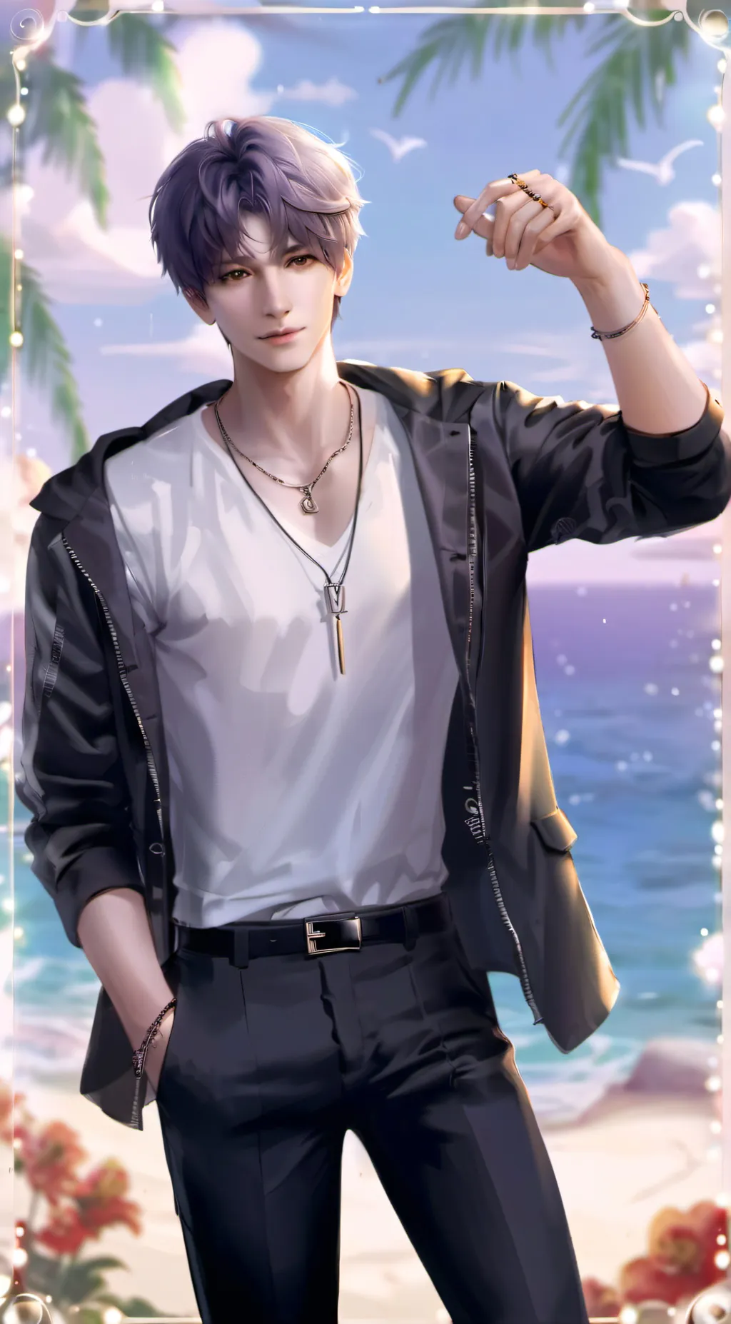 ai character: Rafayel (Lemurian) background