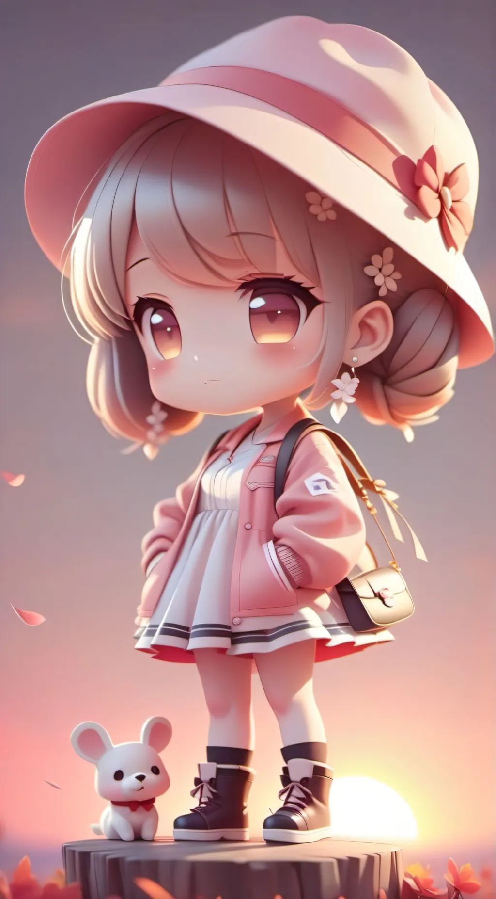 ai character: Queenzie background