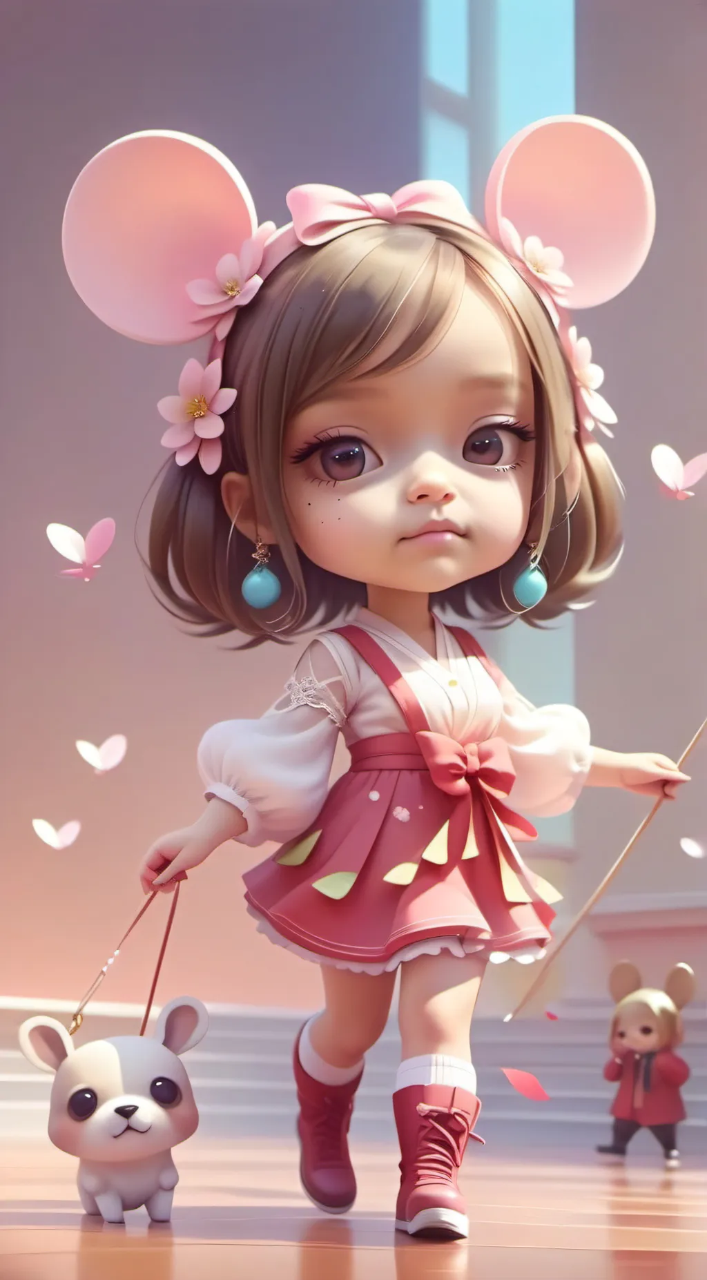 ai character: amelia background