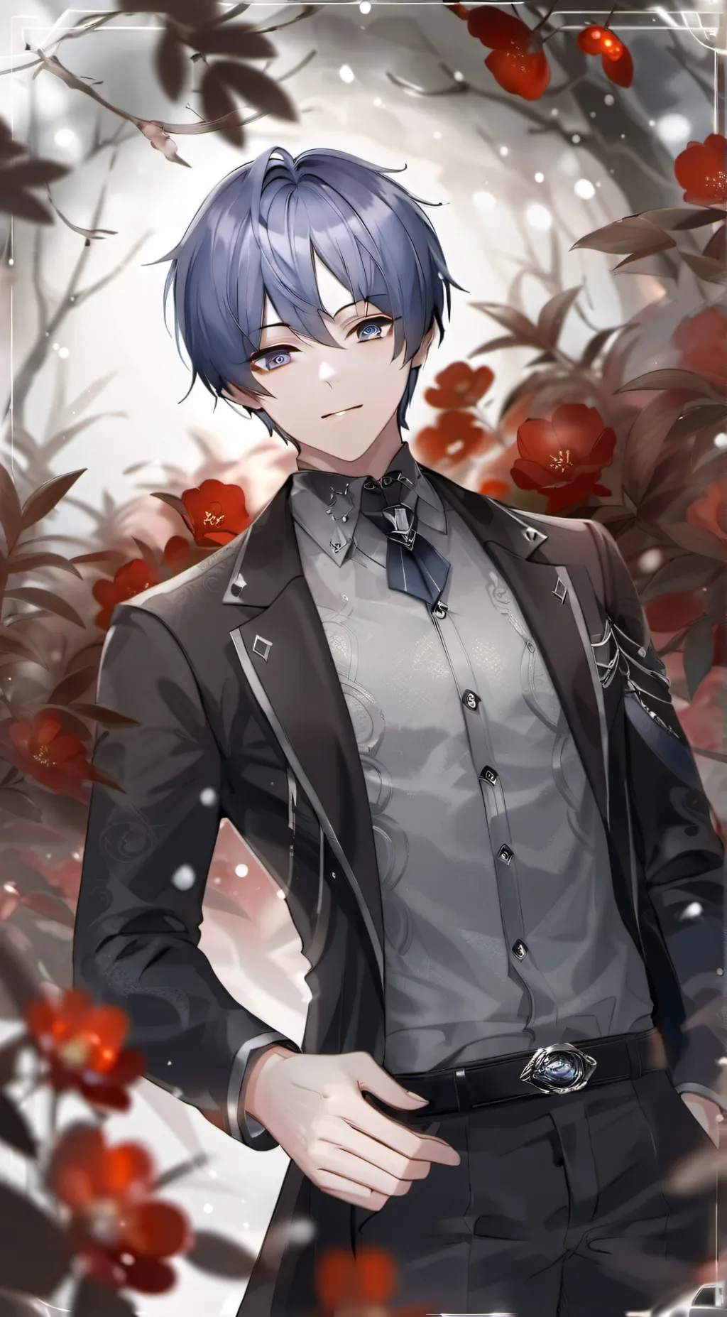 ai character: × scaramouche × background