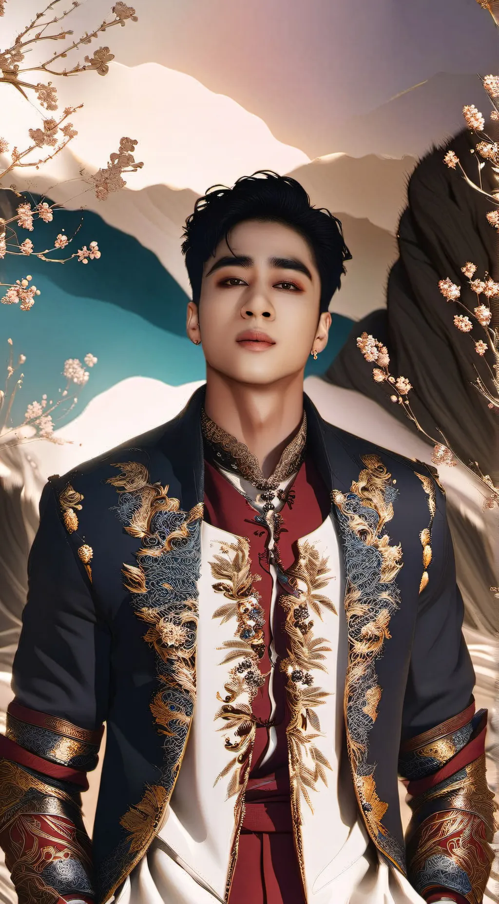 ai character: Josh from SB-19 background