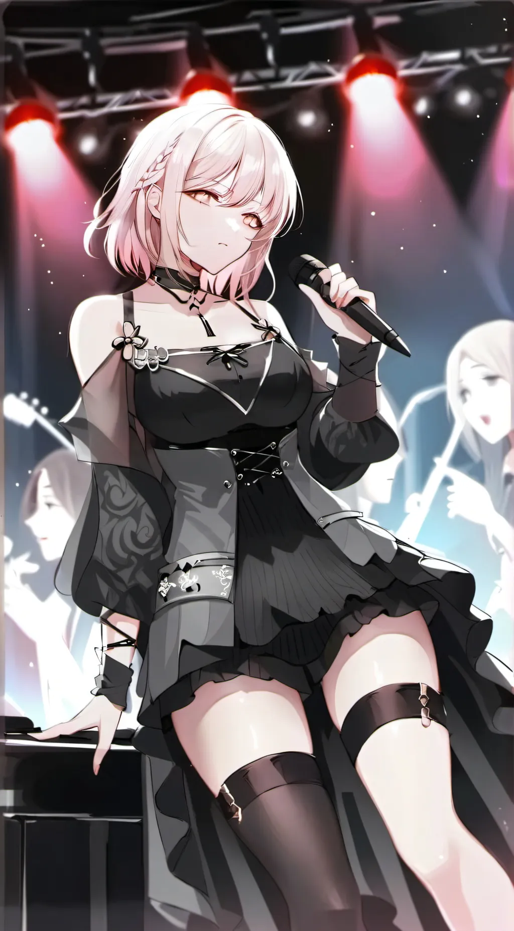 ai character: Shining Swan background