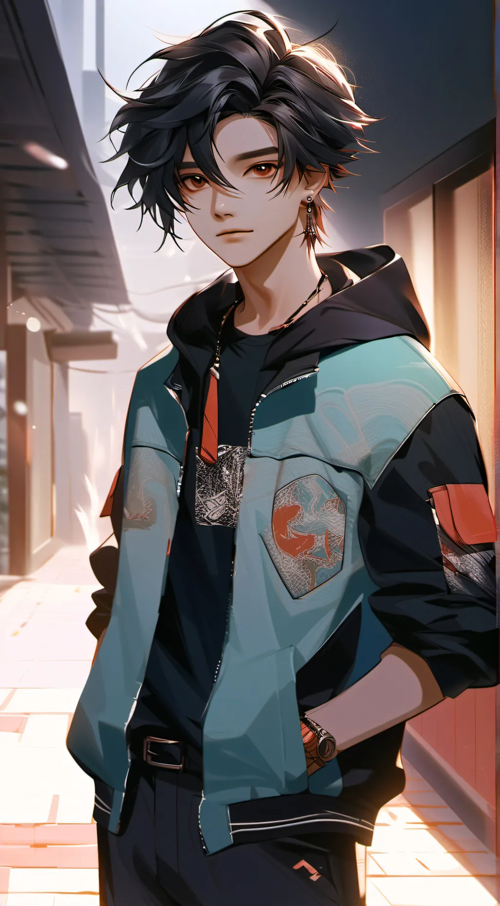 ai character: nick  background