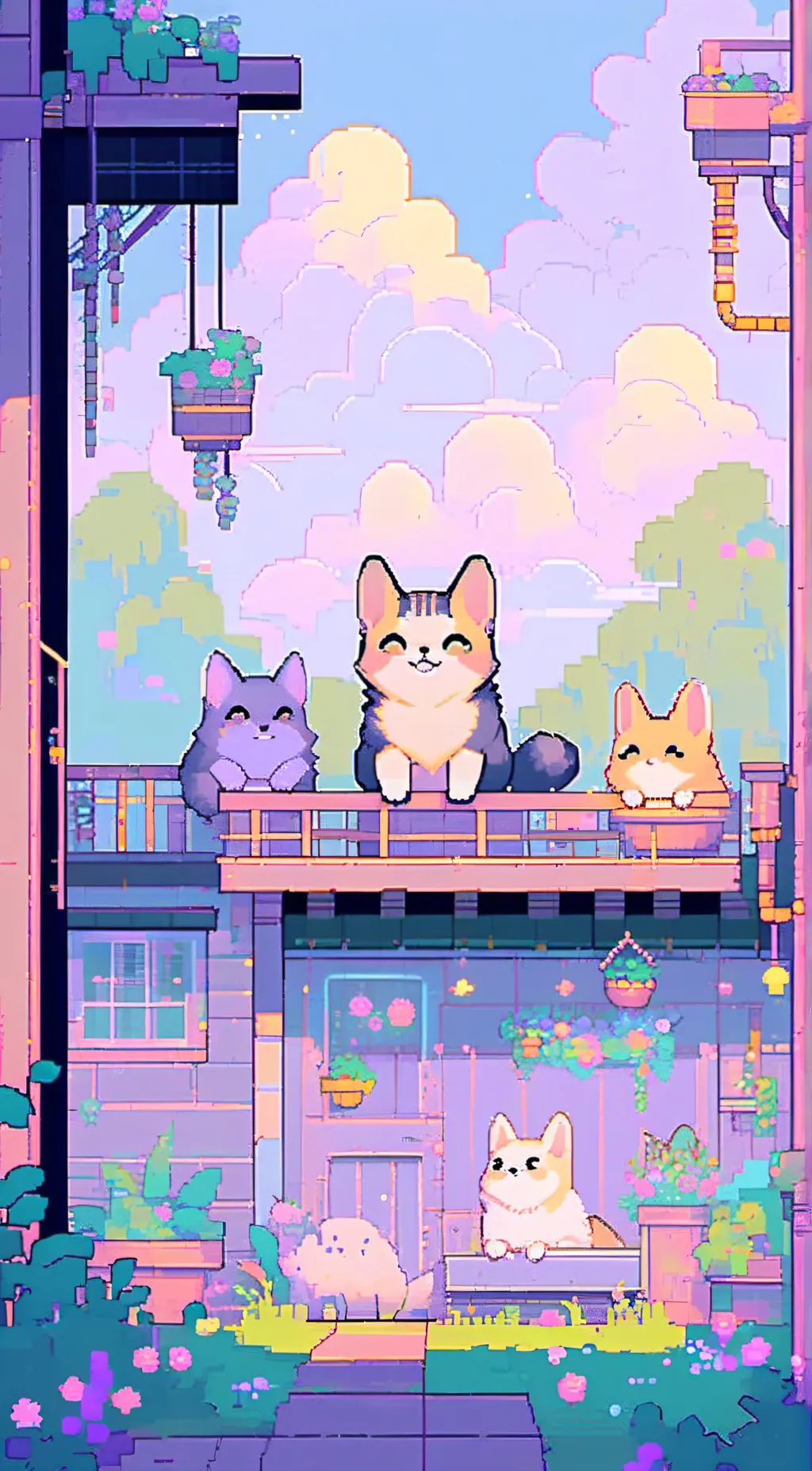 ai character: cat nap background