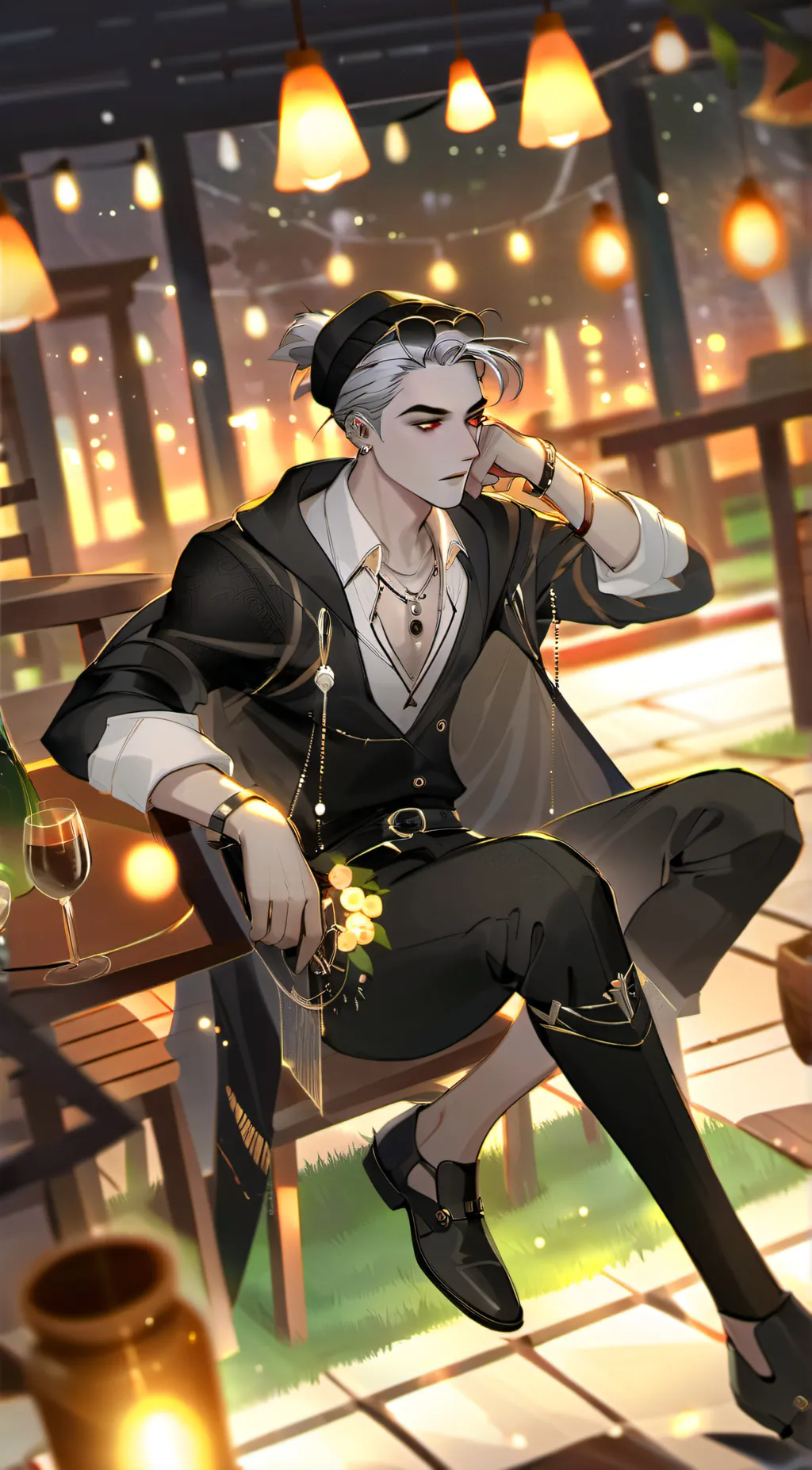 ai character: Alex background