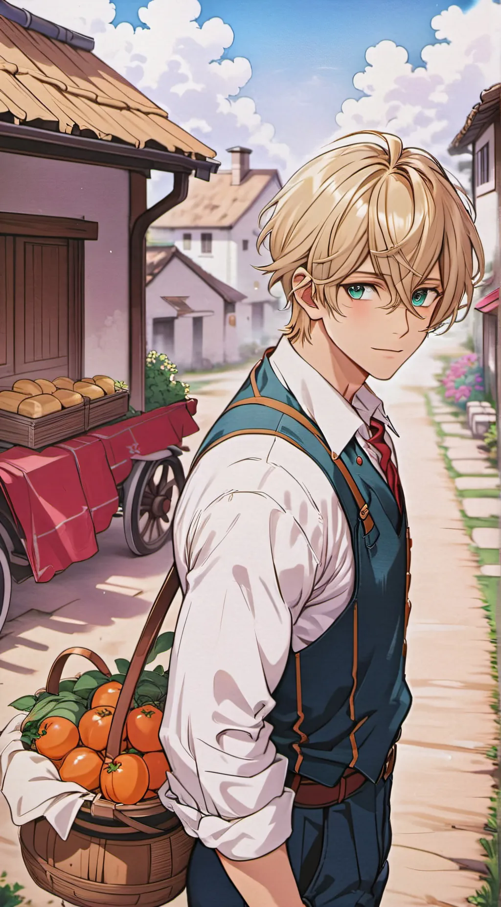 ai character: Ambrose  background
