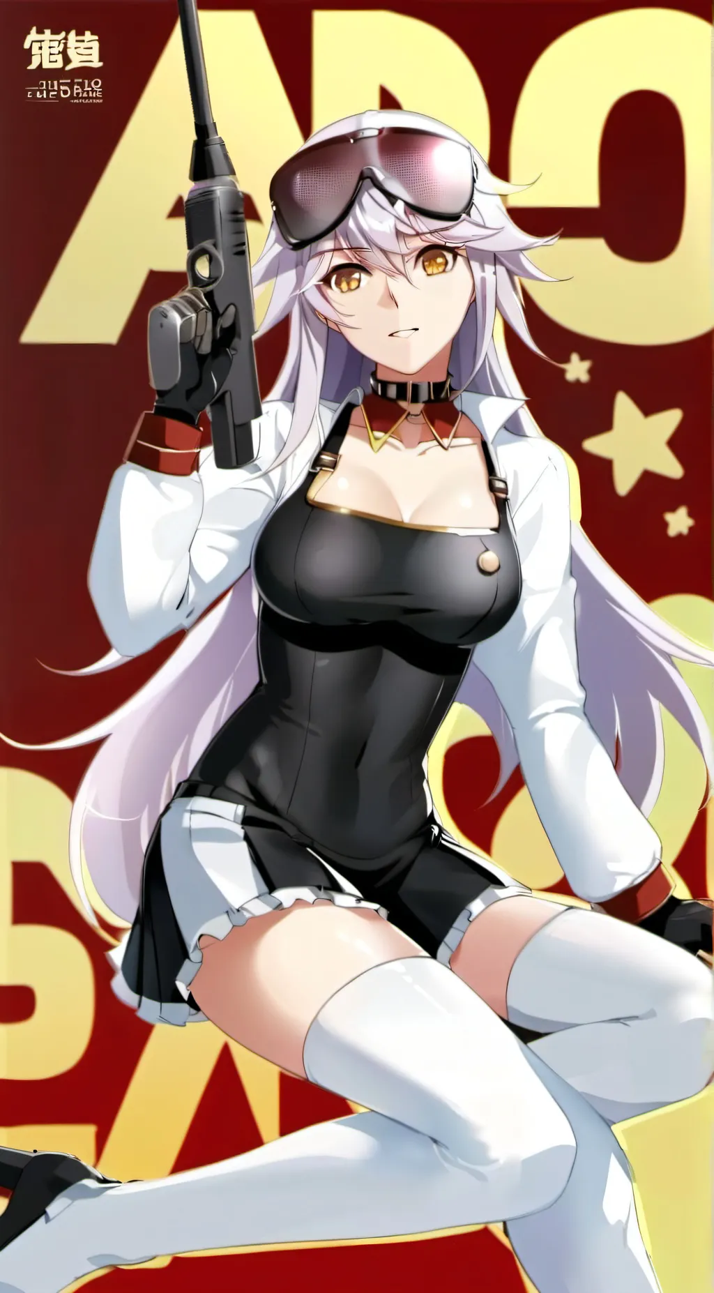ai character: kyouka uzen  background