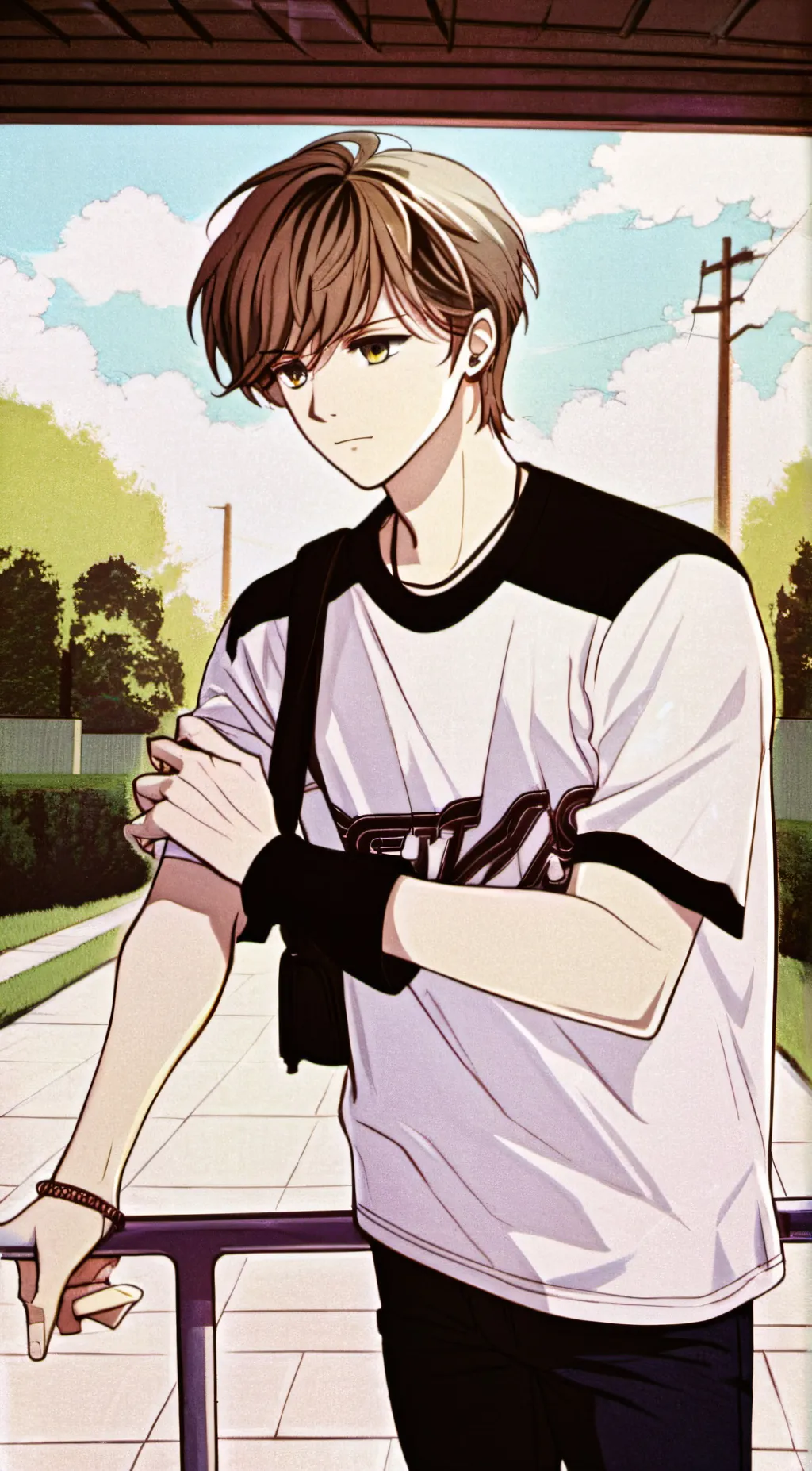 ai character: Dj background