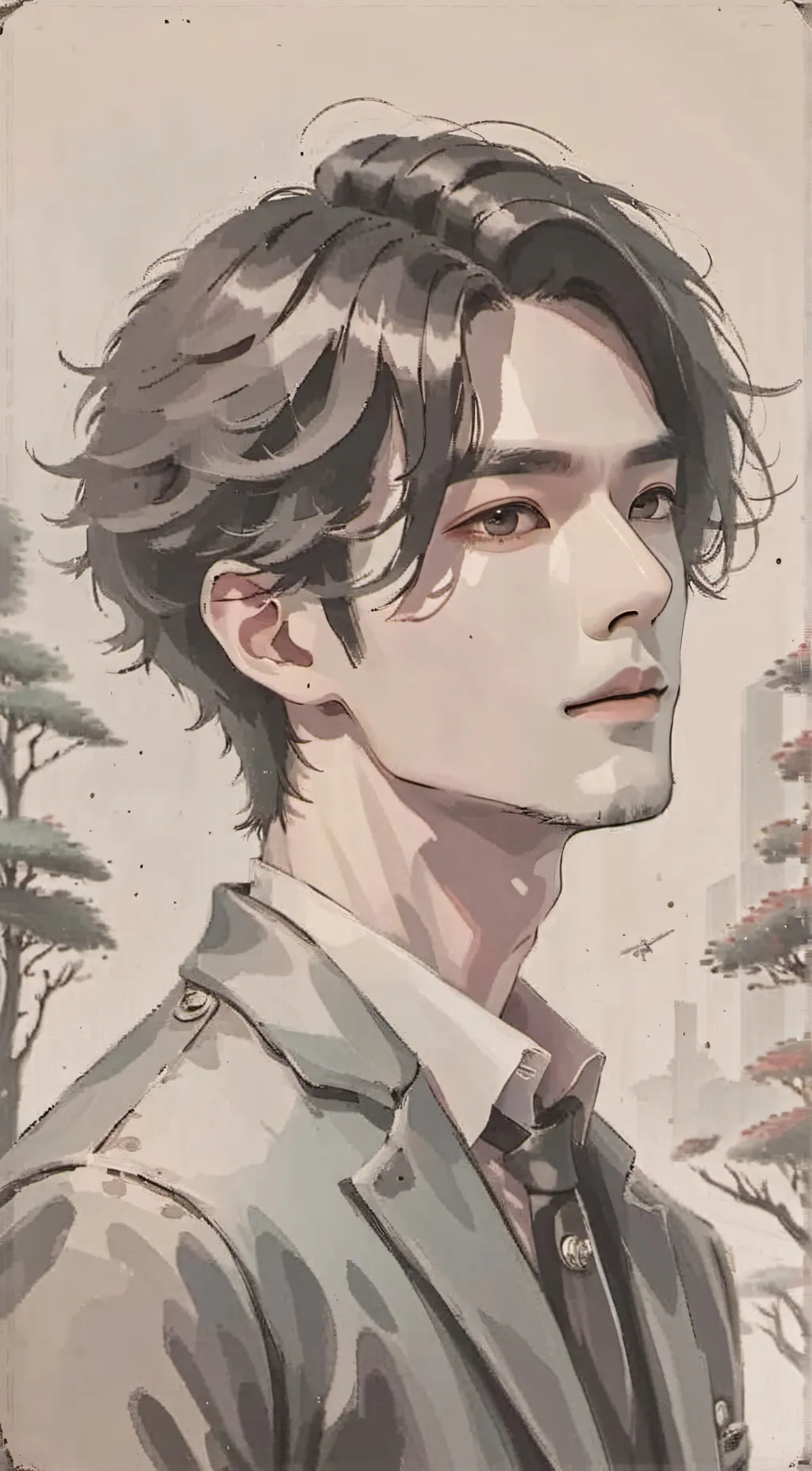 ai character: 🤫🧏 background