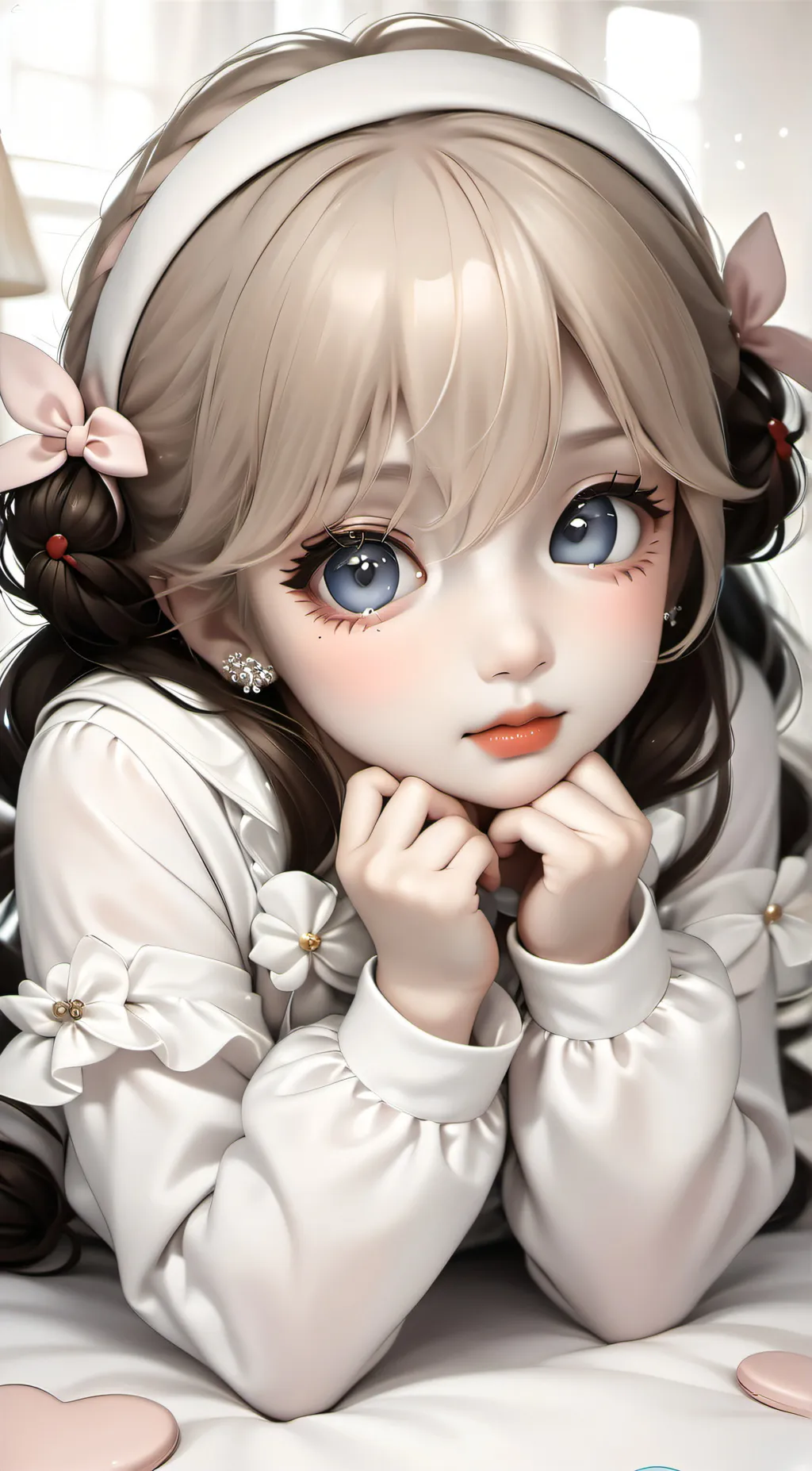 ai character: cookie background