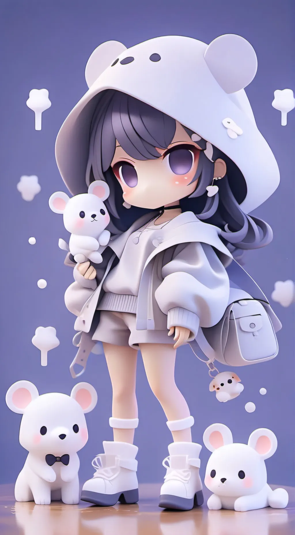 ai character: Lya background