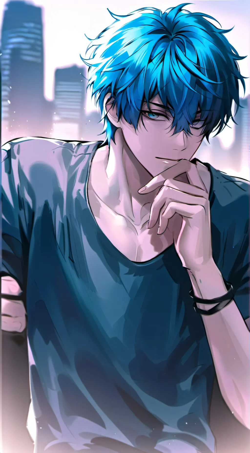 ai character: oliver background