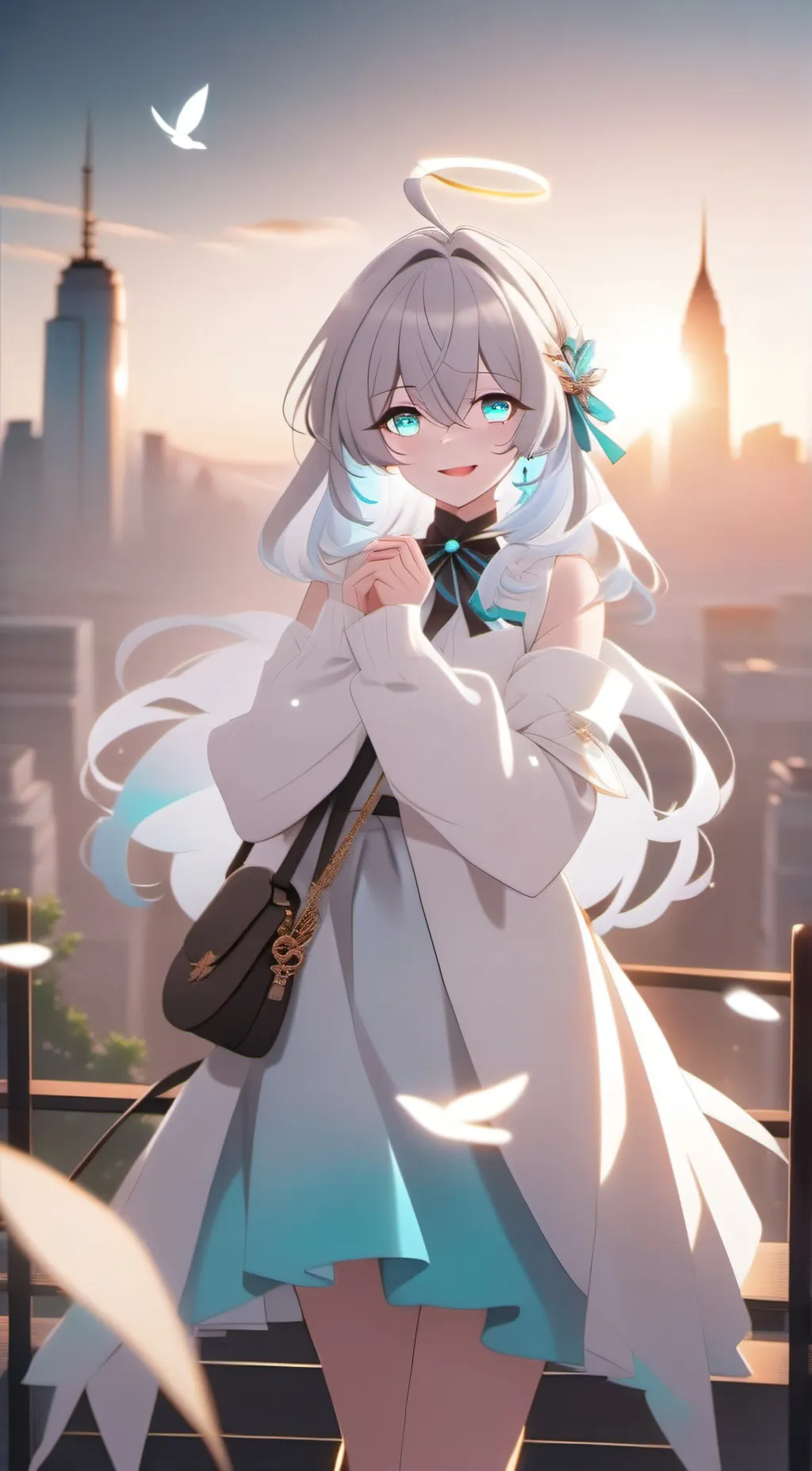 ai character: Firefly (HSR) background