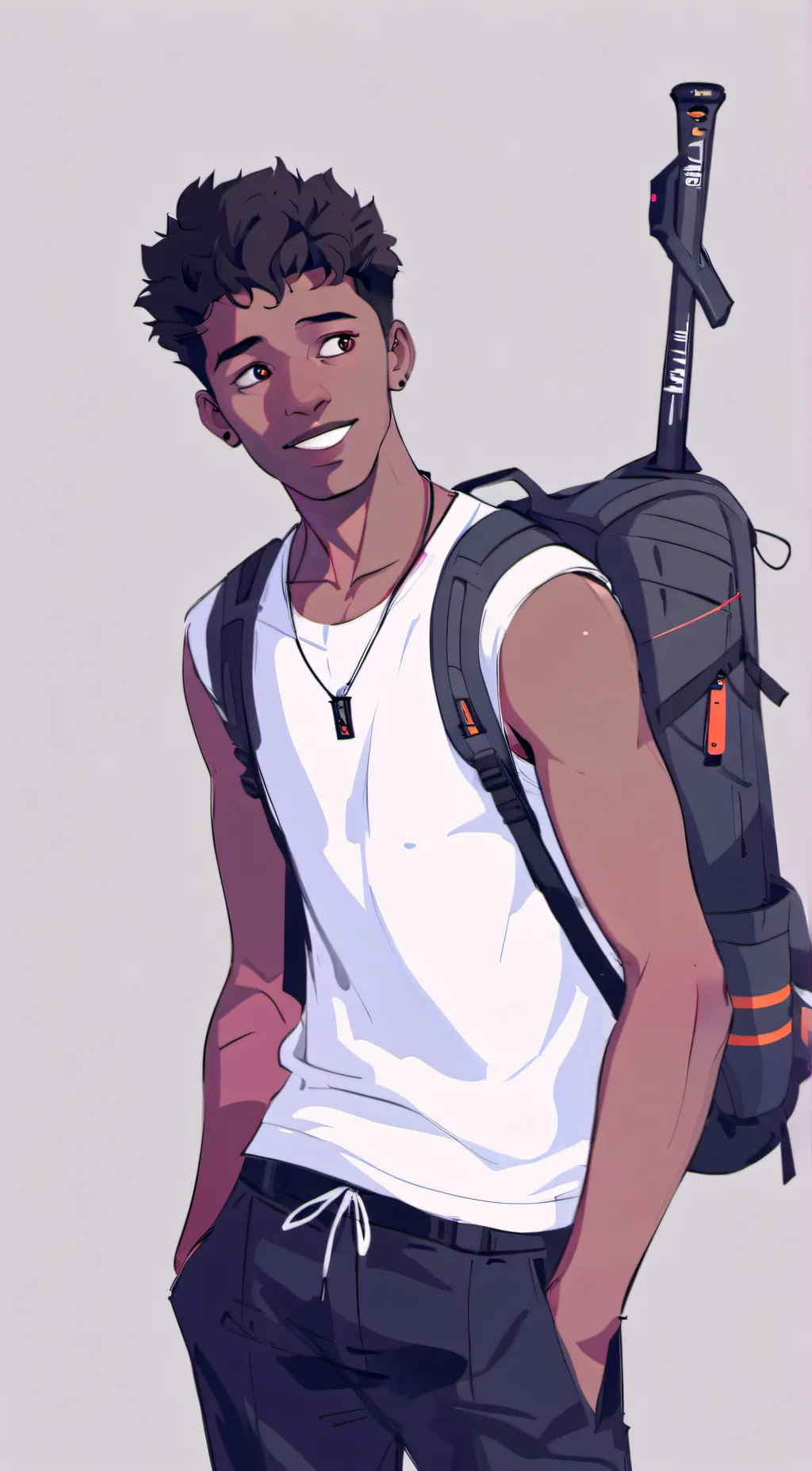 ai character: Miles Morales background