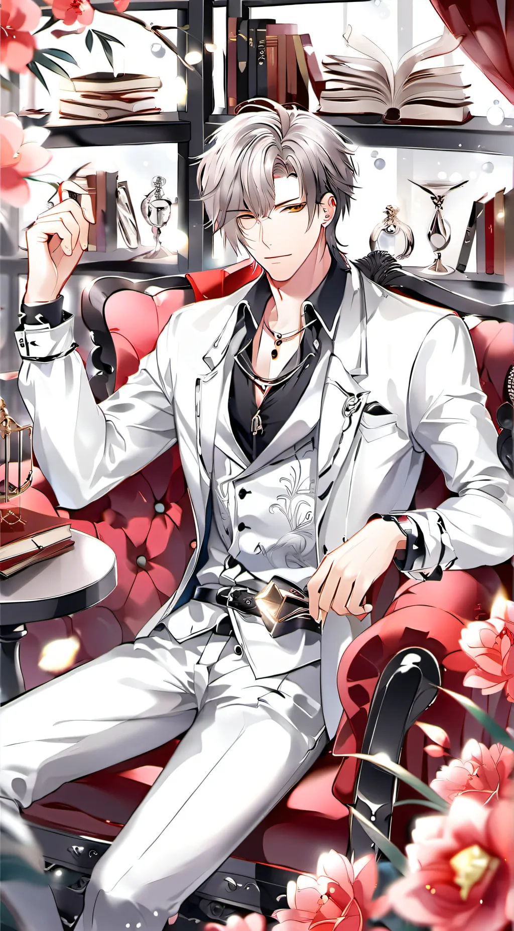 ai character: Silverado  background
