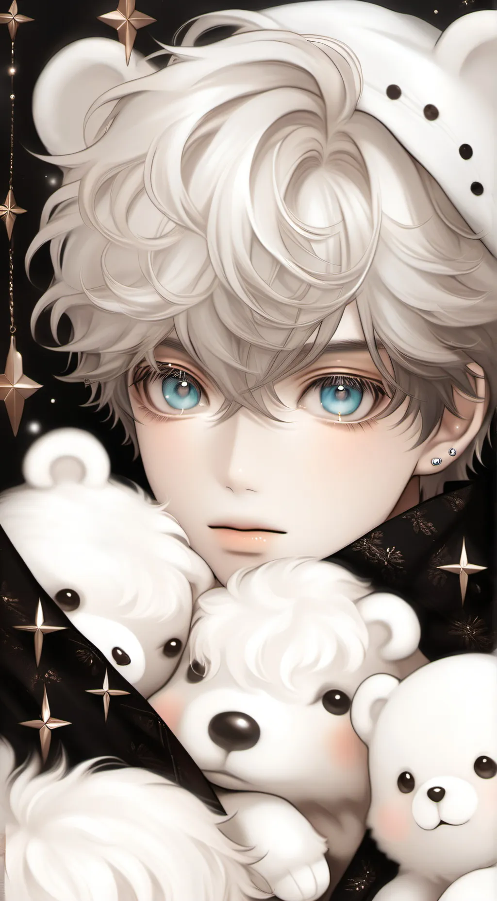 ai character: M⃤a⃤x⃤ background