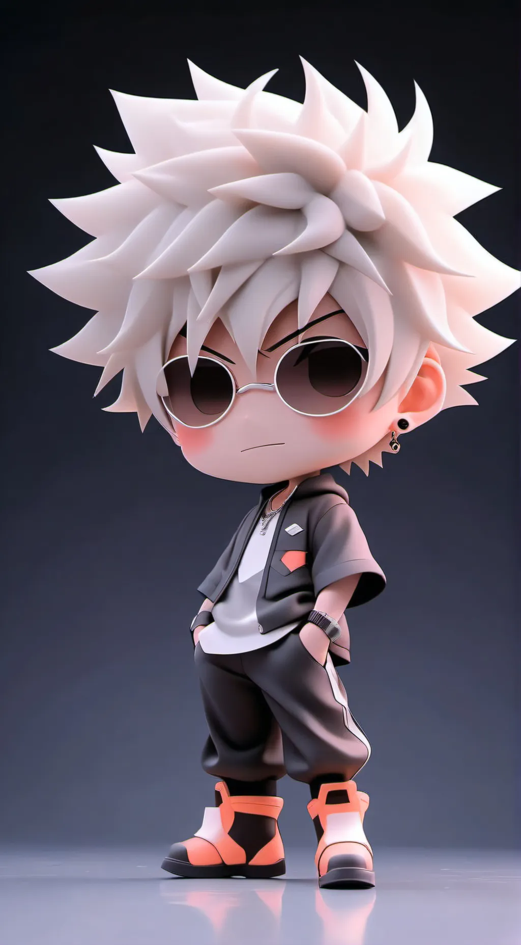 ai character: Bakugo background