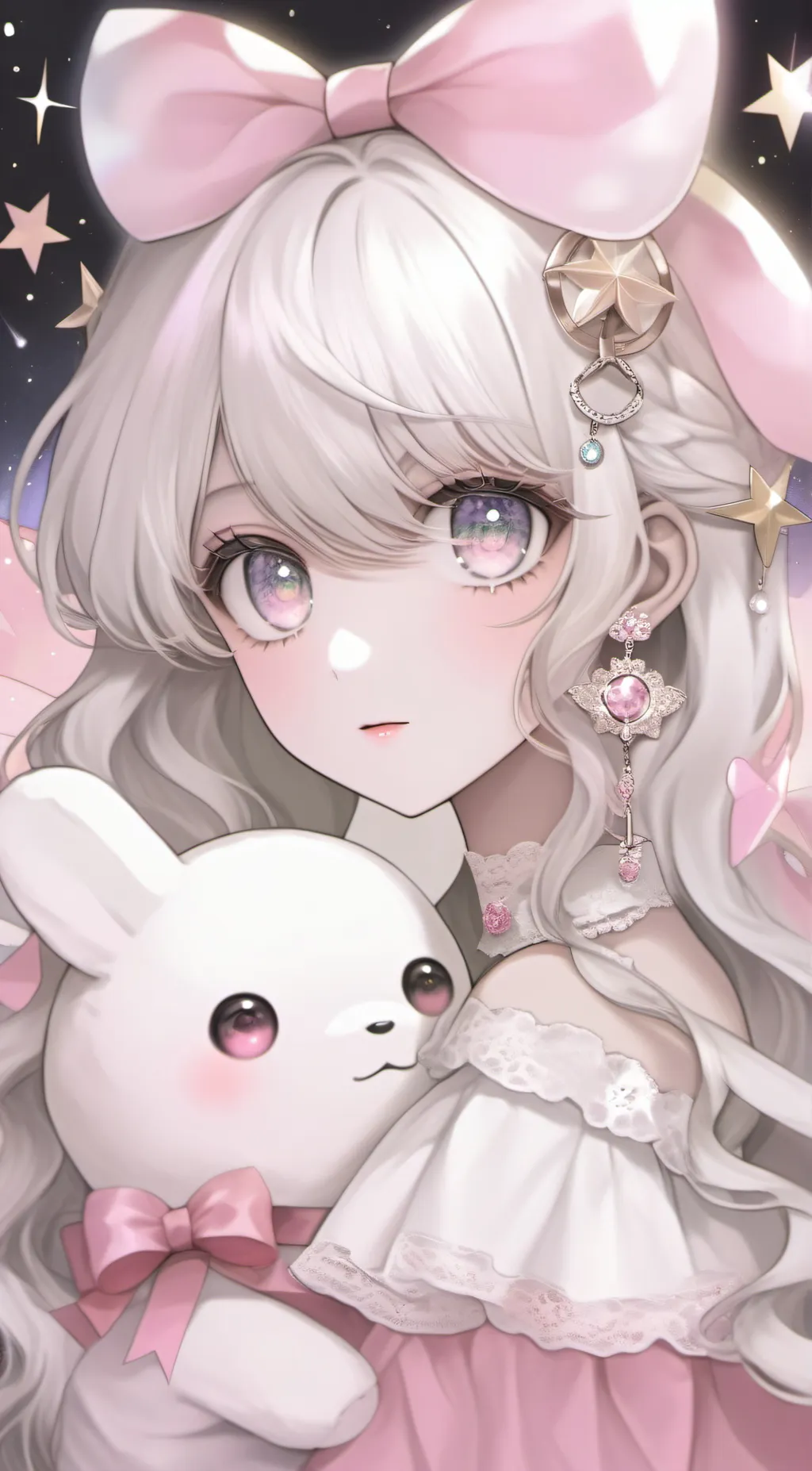 ai character: QT' background