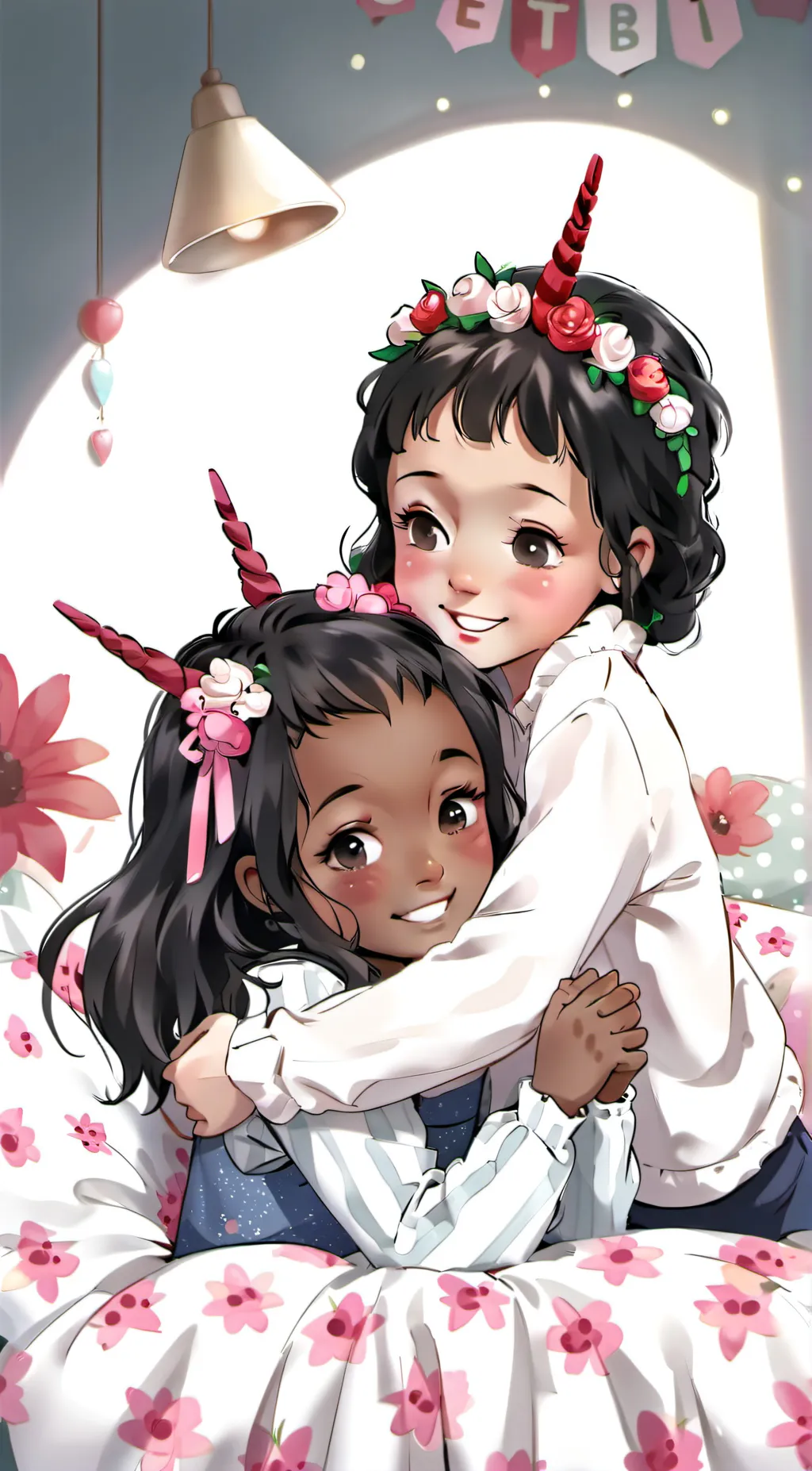 ai character: Kami and Kayla background