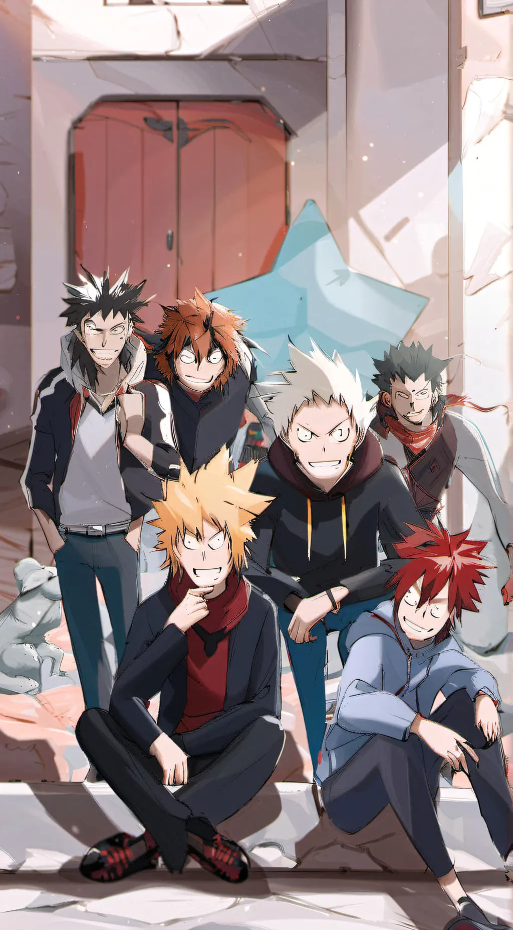 ai character: Bakusquad family background