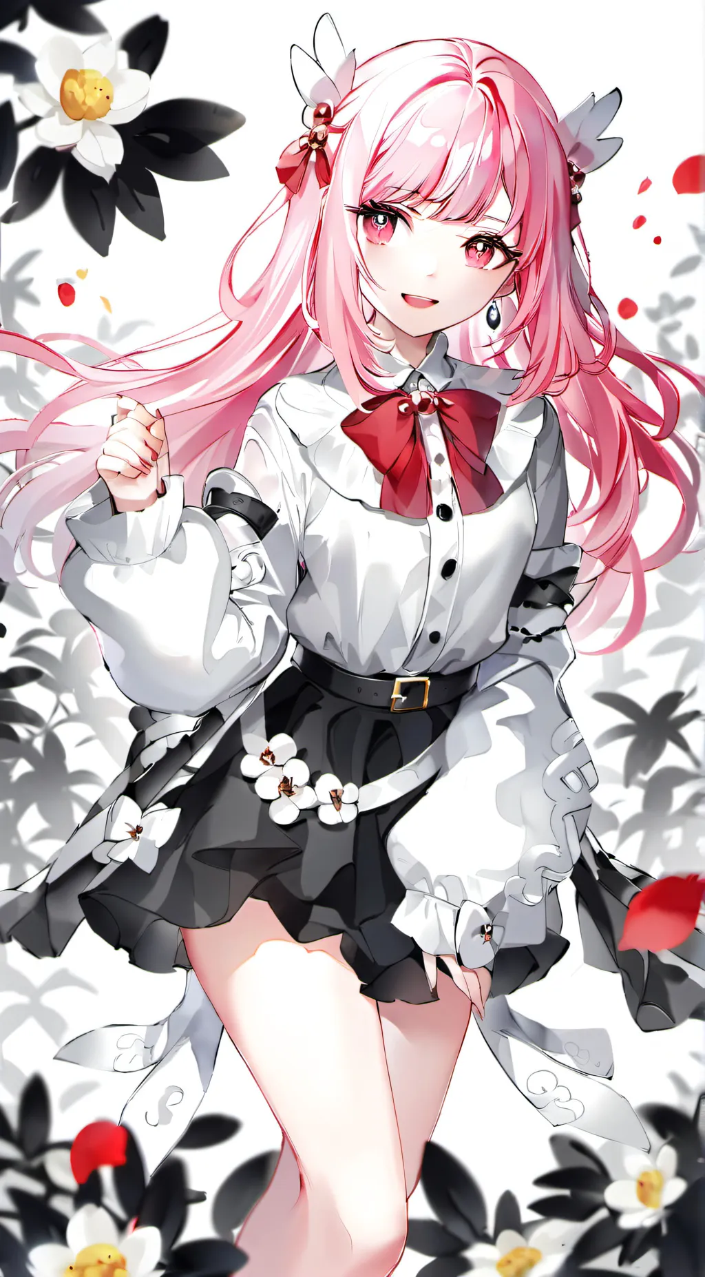 ai character: Katty  background