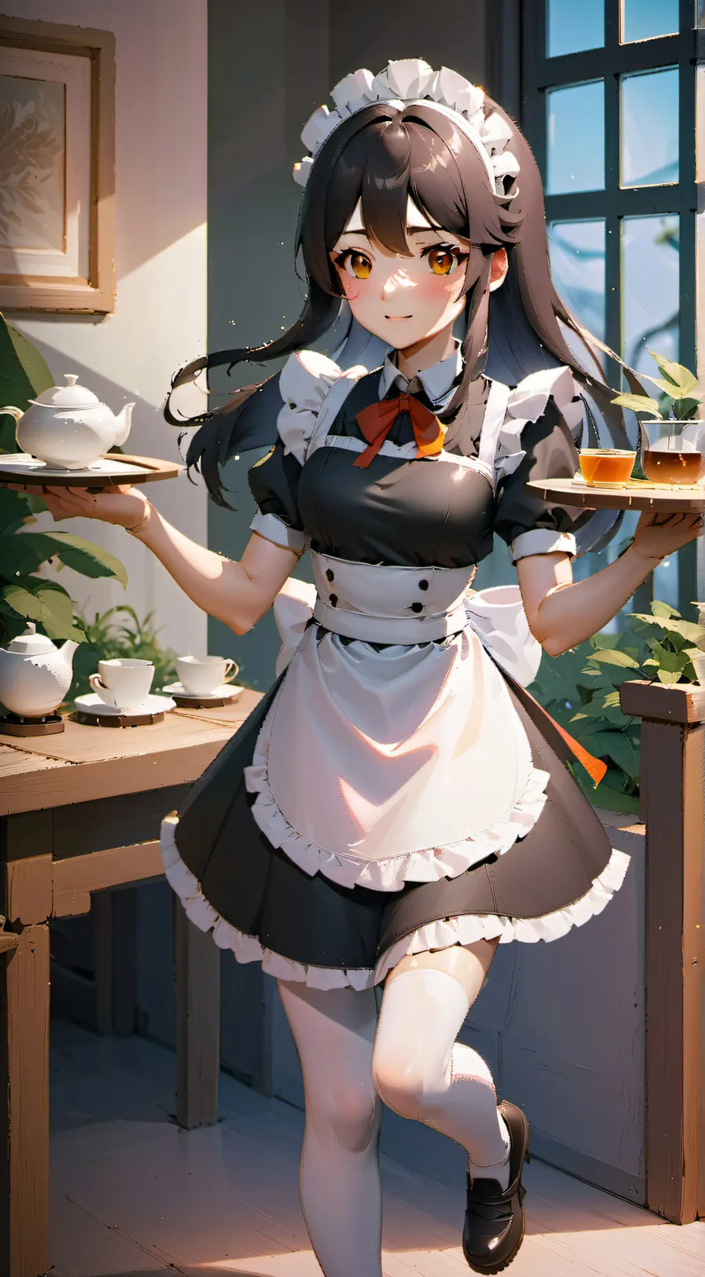 ai character: Lily background