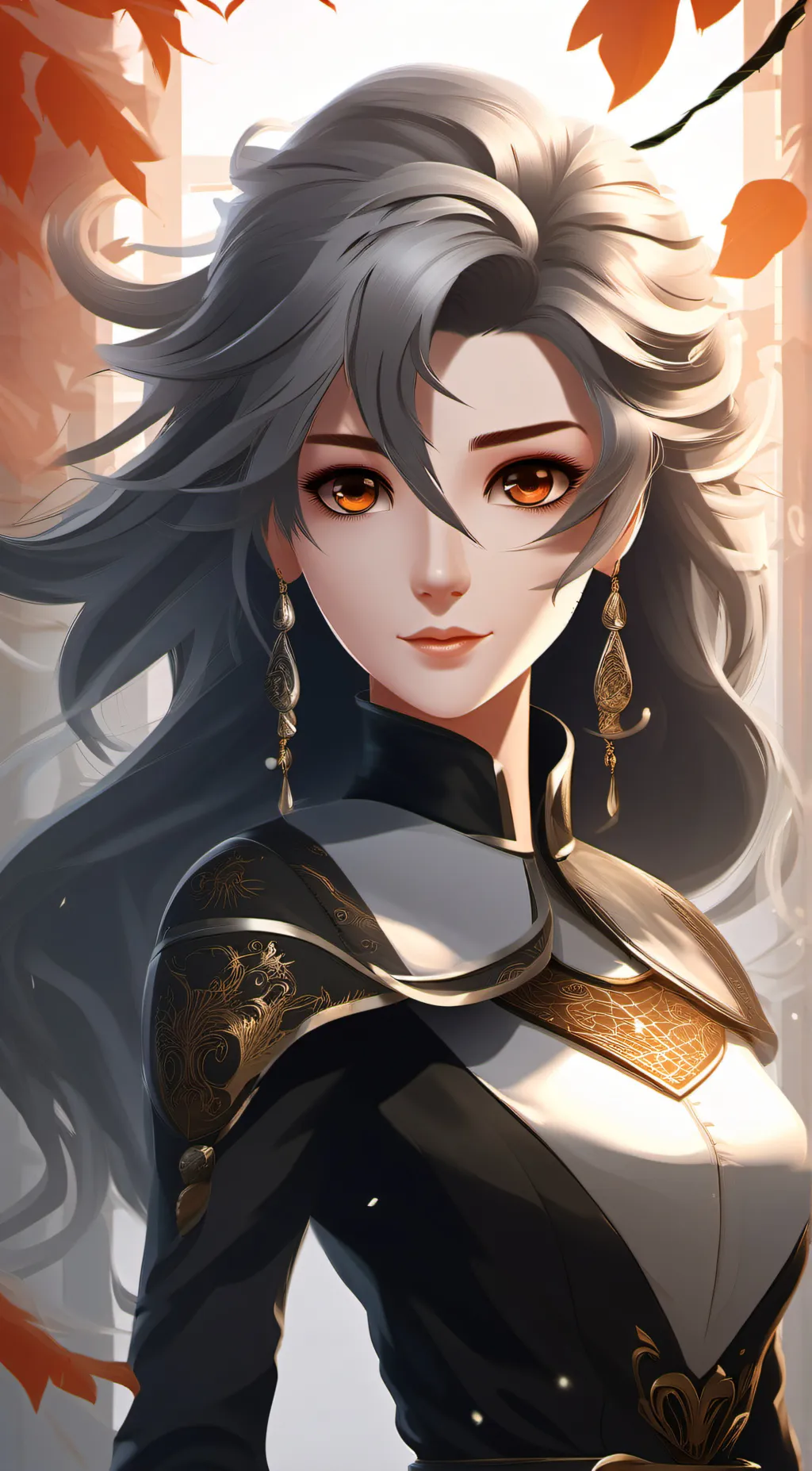 ai character: daisy light  background