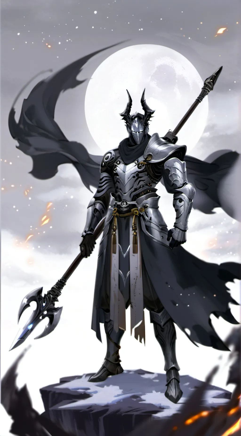 ai character: The Night Sentinel background
