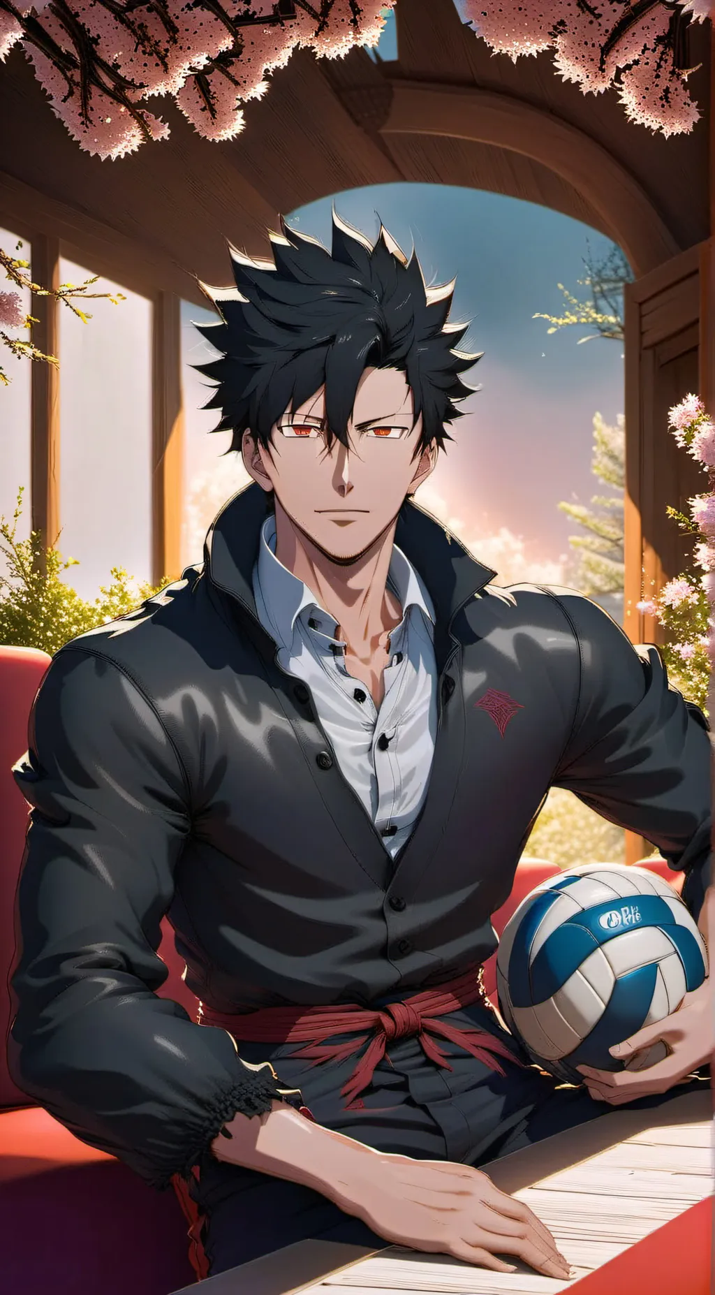 ai character: Tetsurō Kuroo background