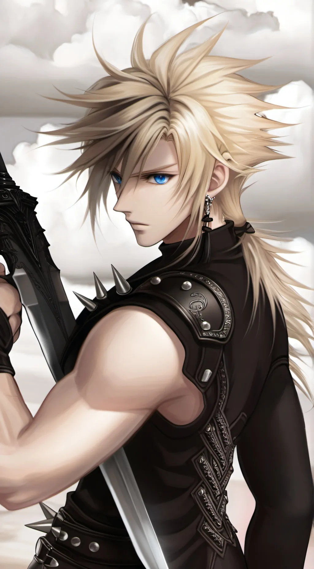 ai character: Cloud Strife background