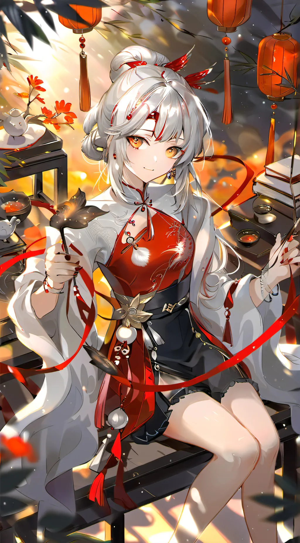 ai character: Jade background