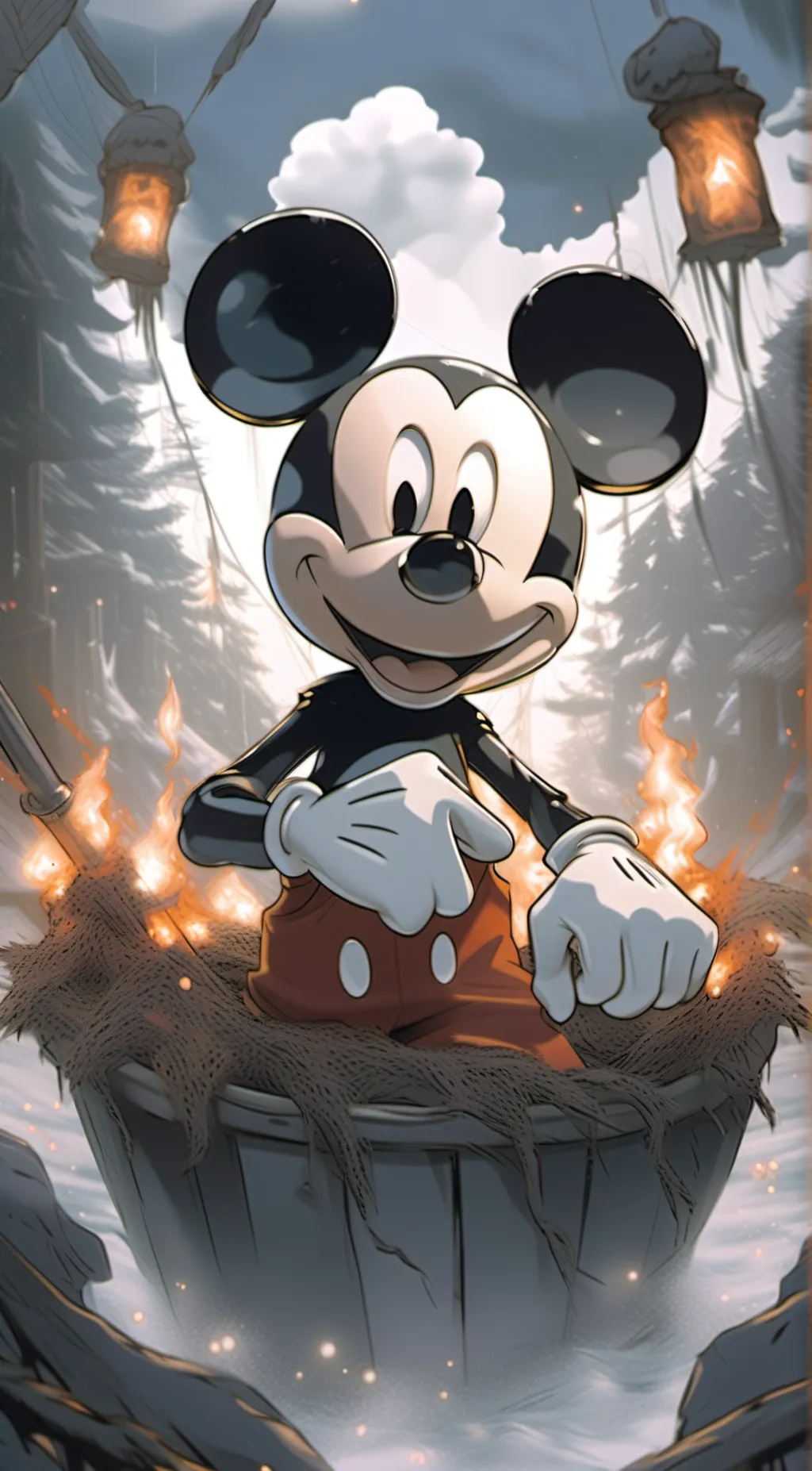 ai character: mickyavi/micky mou background