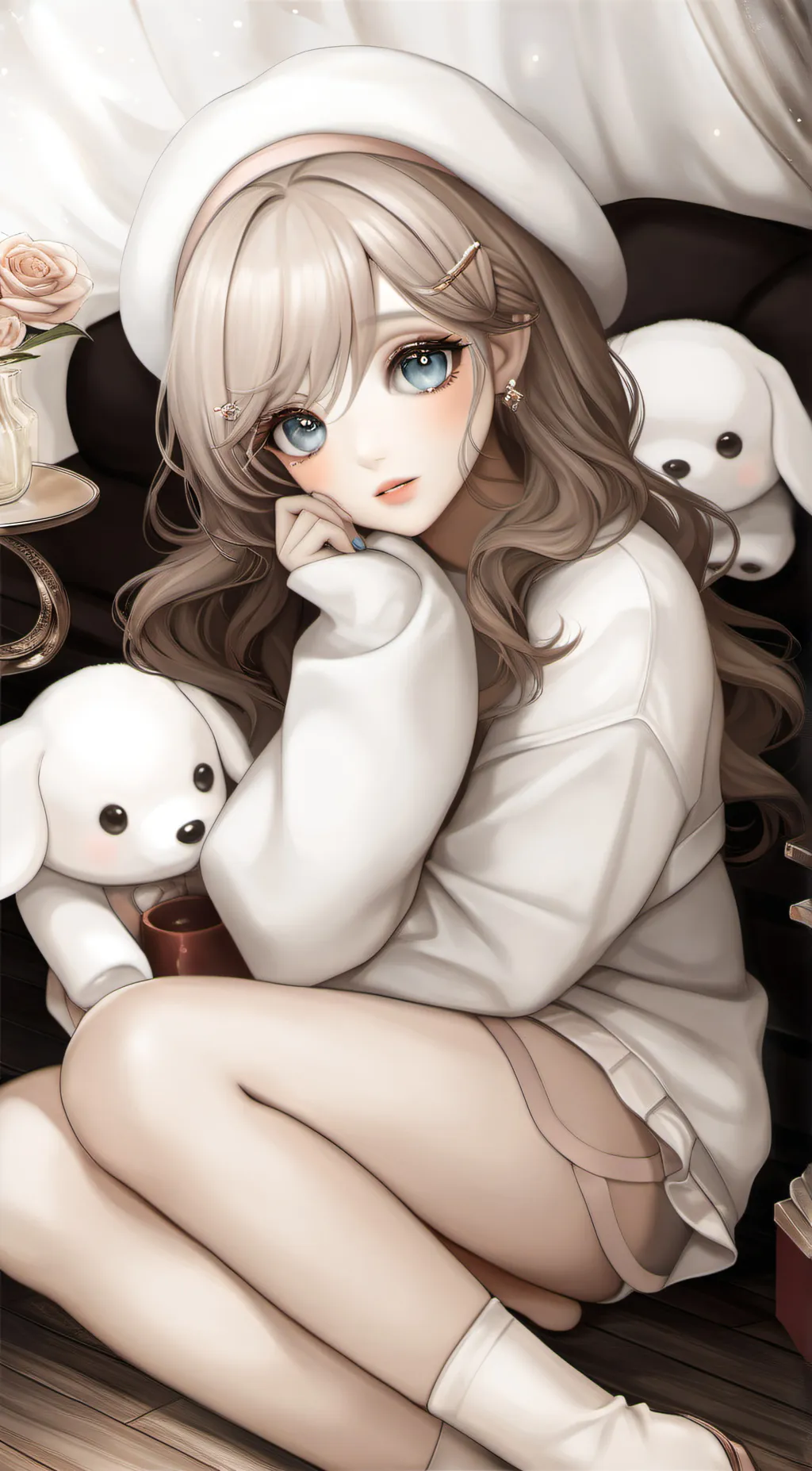 ai character: Lilly  background