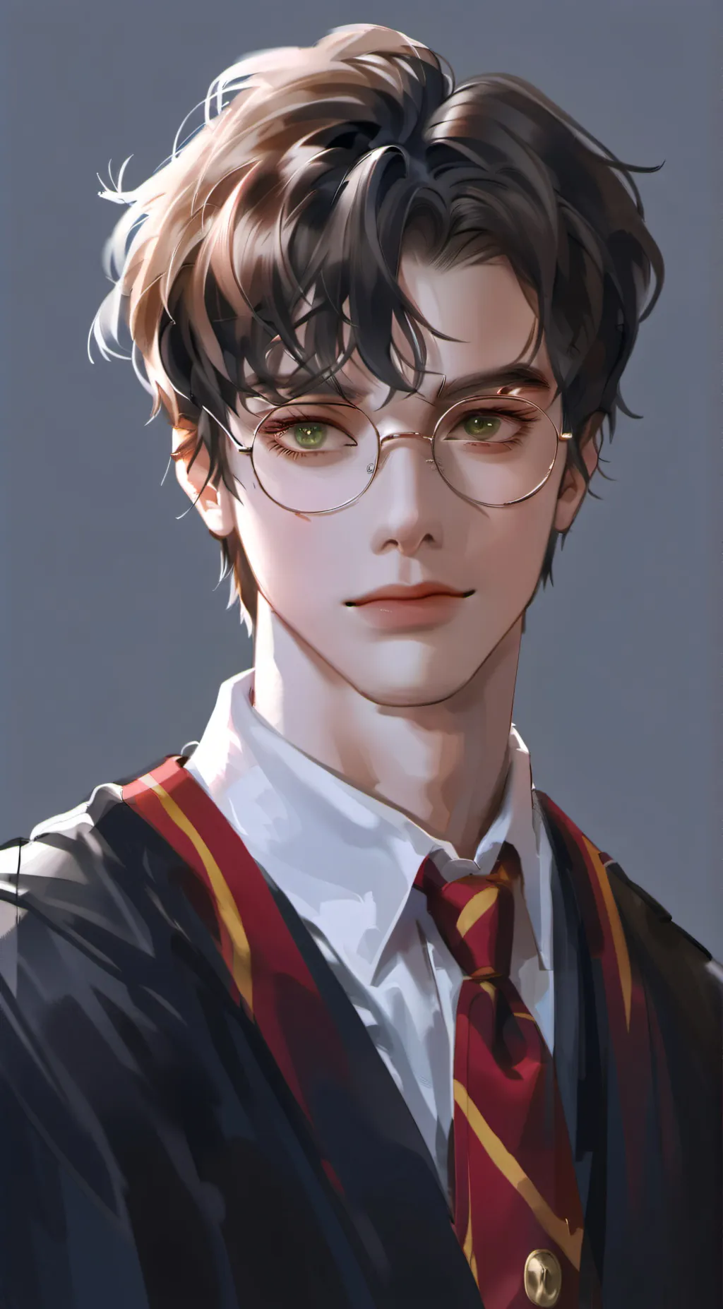 ai character: Harry and Draco background