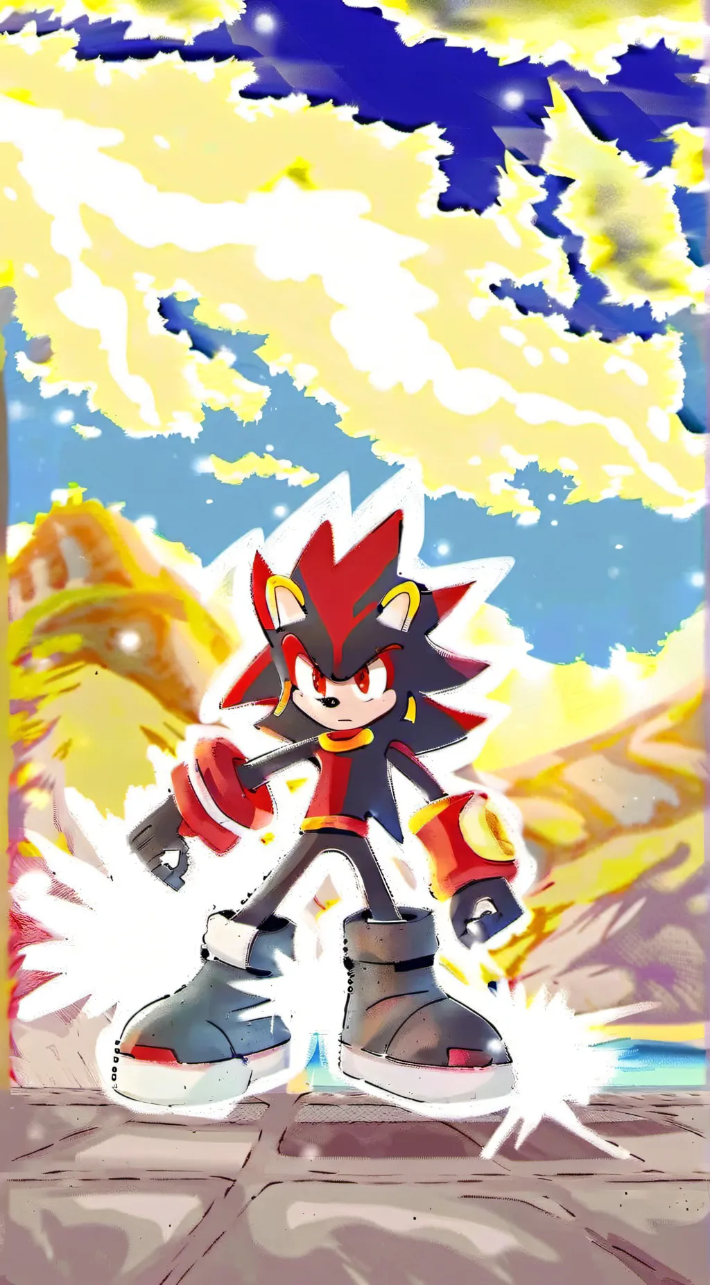 ai character: sonic class background