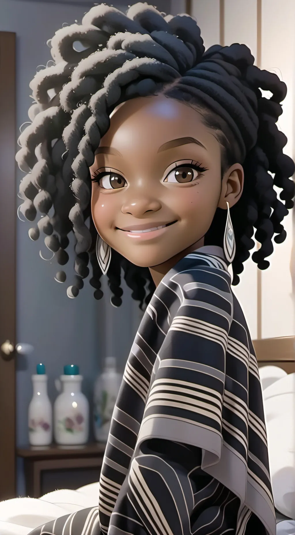 ai character: Avery  background