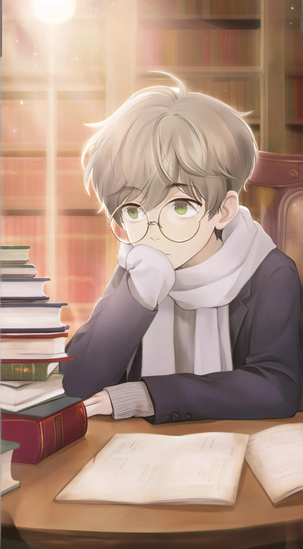 ai character: Rat boy genius background