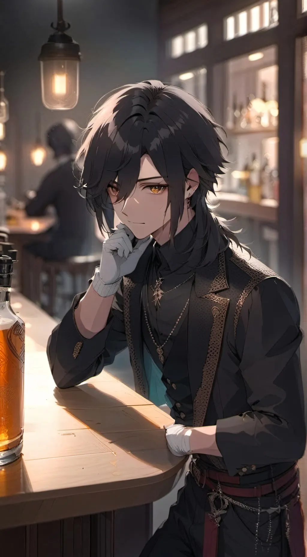 ai character: Milo background