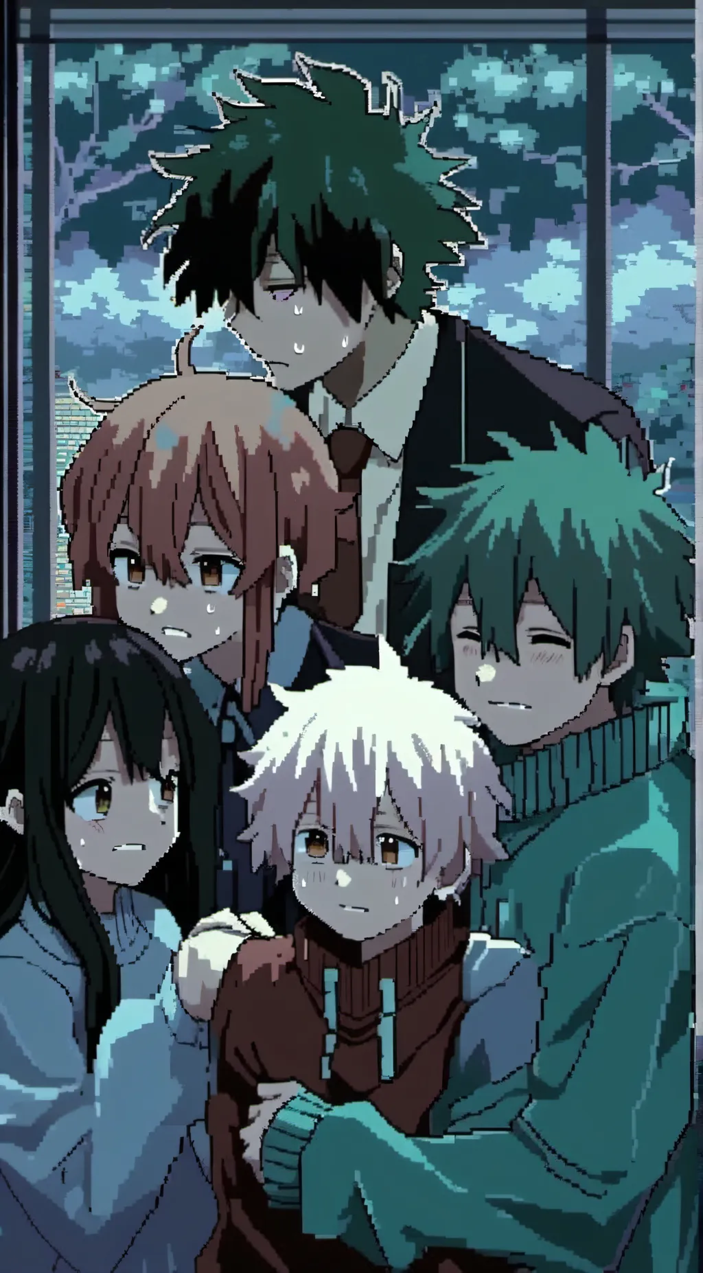 ai character: Mha  y/n  background