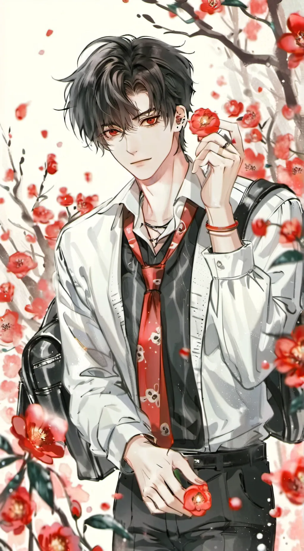 ai character: Lorenzo  background