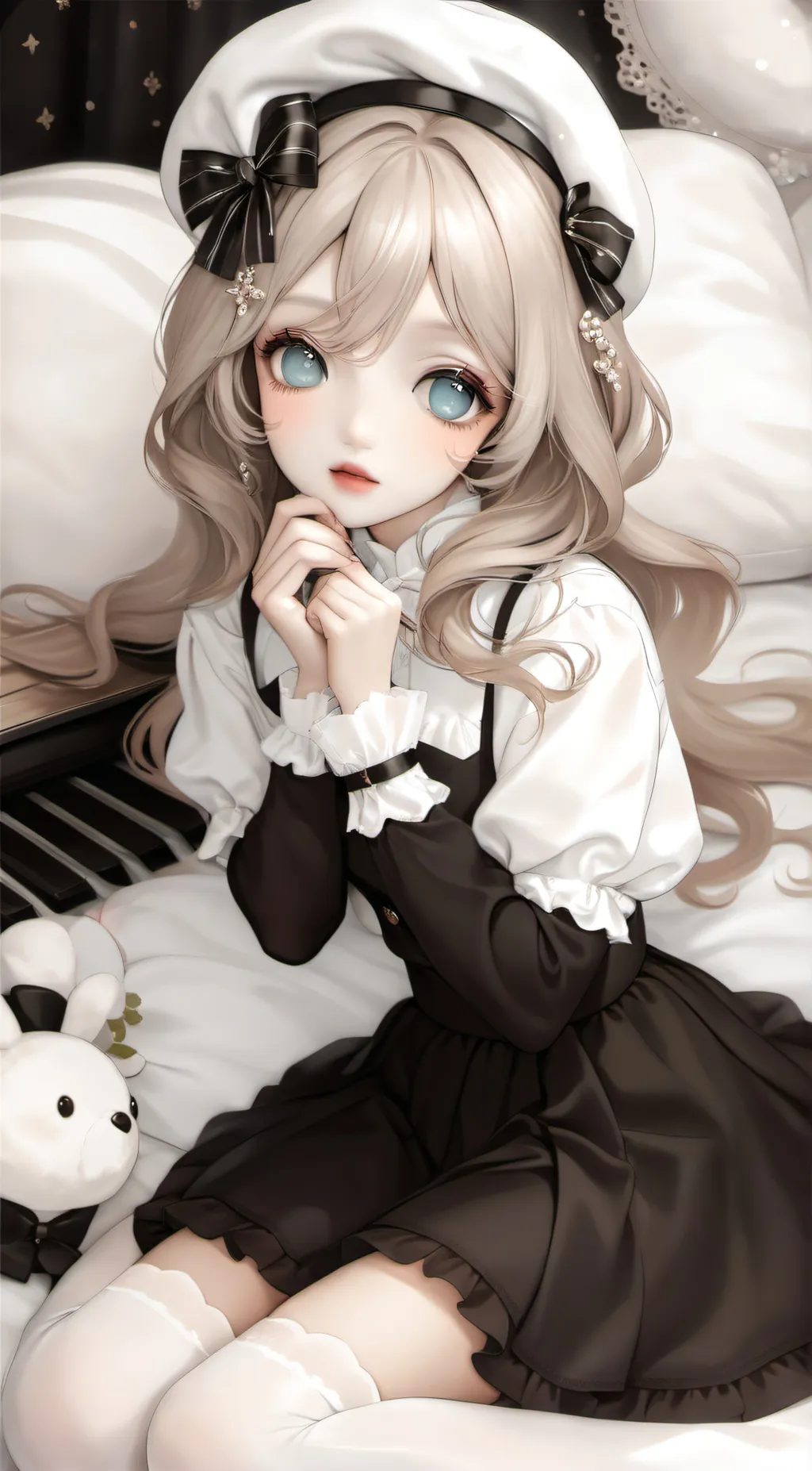 ai character: 𝗛𝗼𝗻𝗲𝘆 background