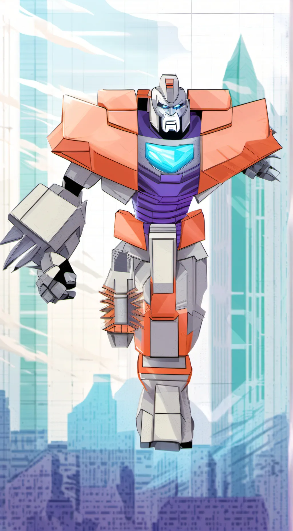 ai character: Megatron  background
